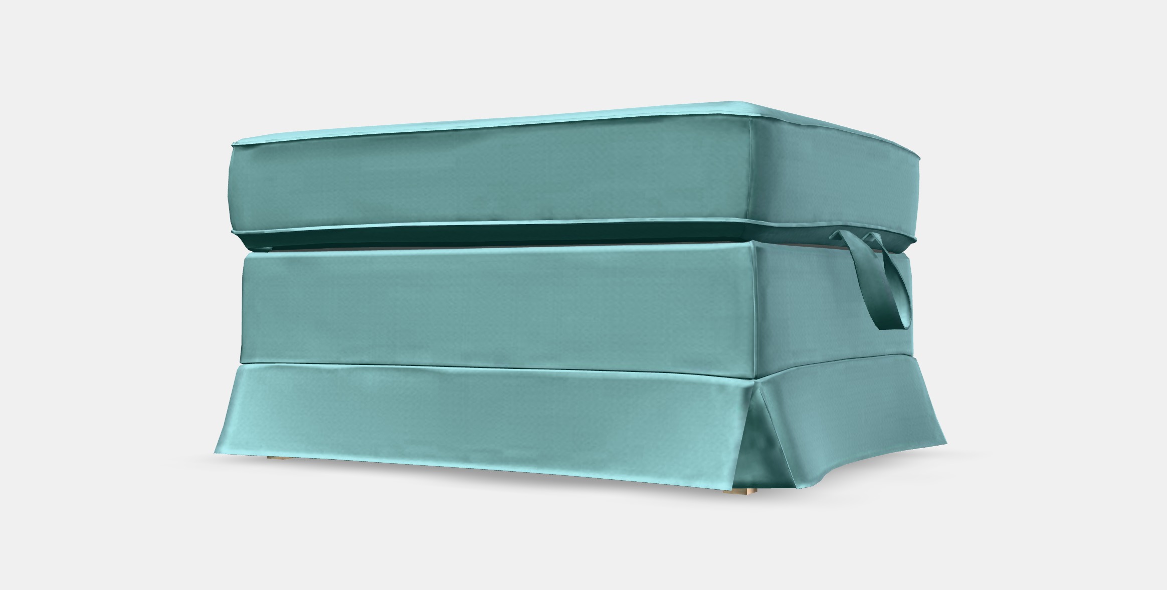 EKTORP Footstool 1 Low-poly 3D model_13