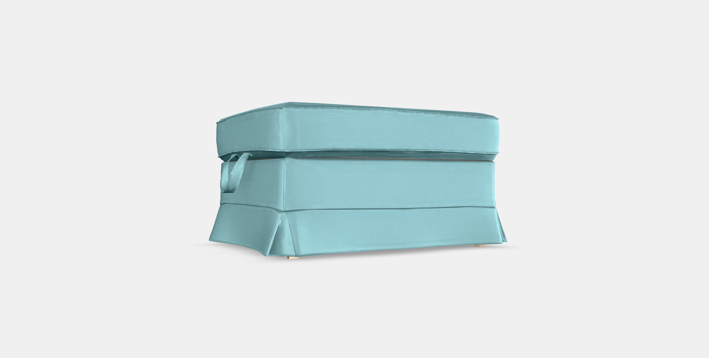 EKTORP Footstool 1 Low-poly 3D model_16