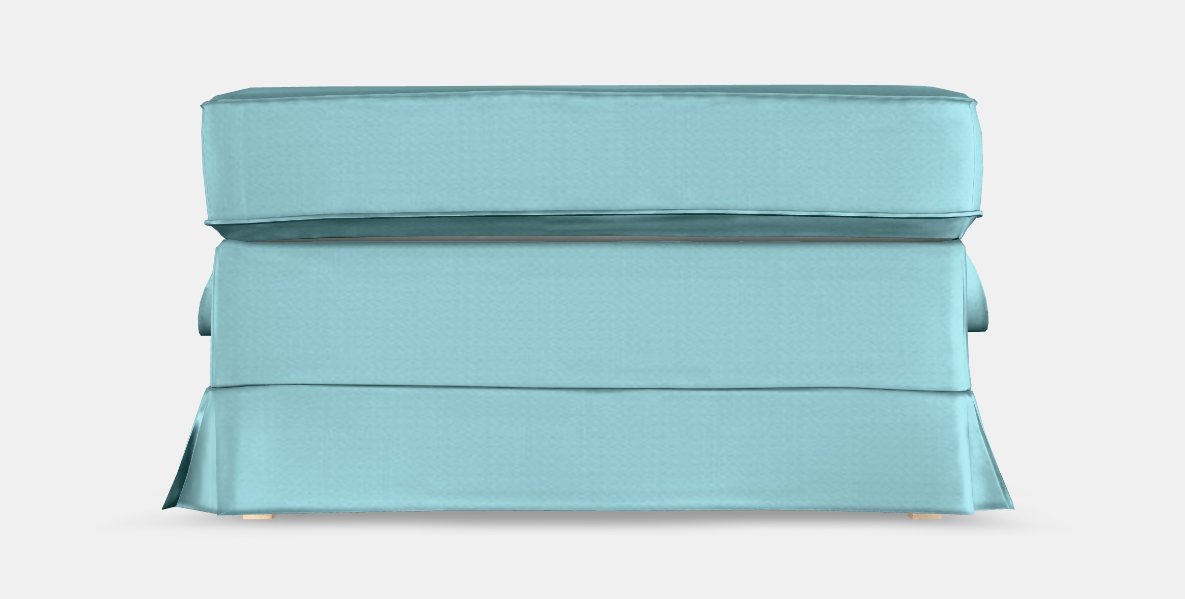 EKTORP Footstool 1 Low-poly 3D model_15