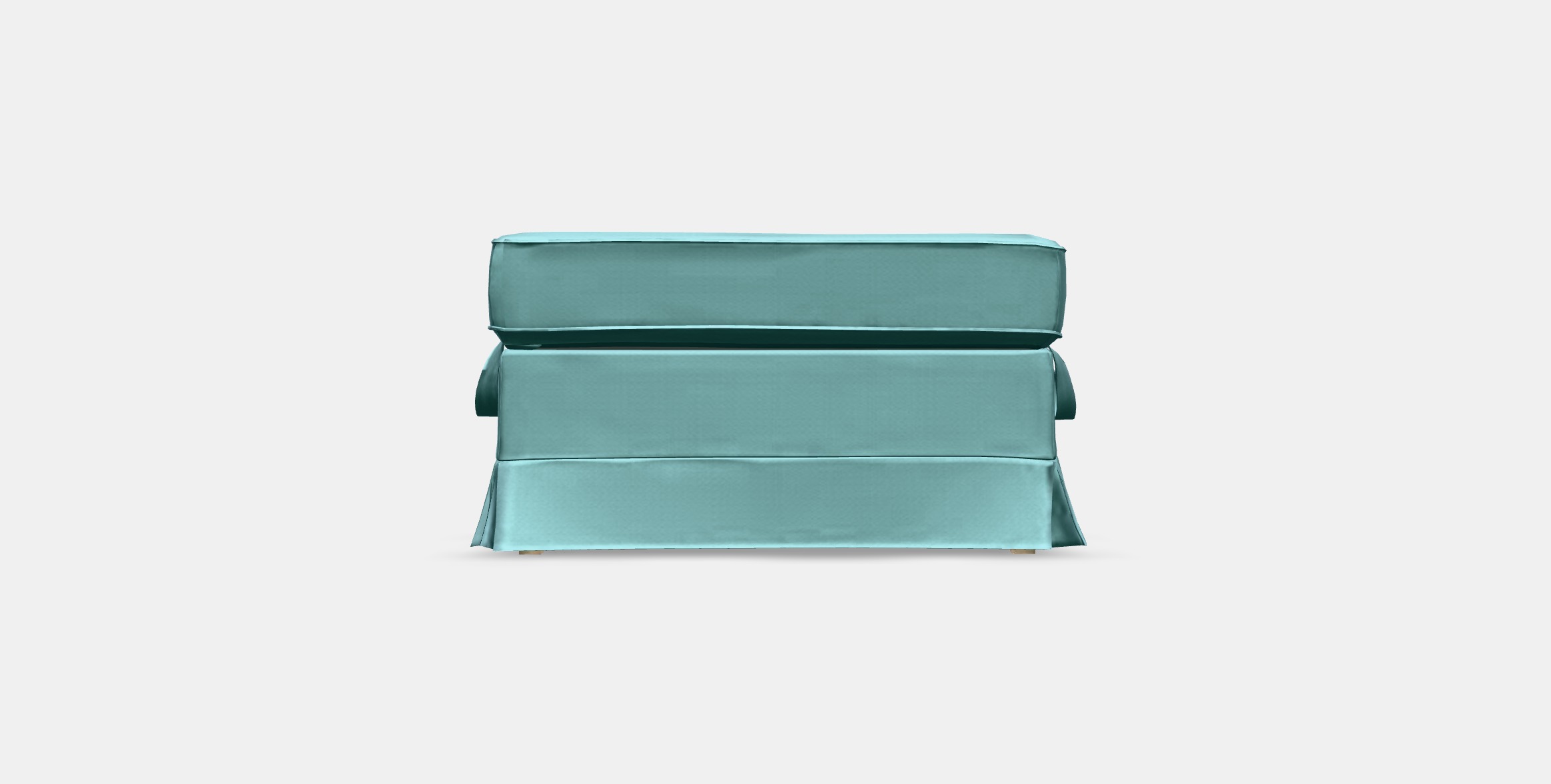 EKTORP Footstool 1 Low-poly 3D model_9