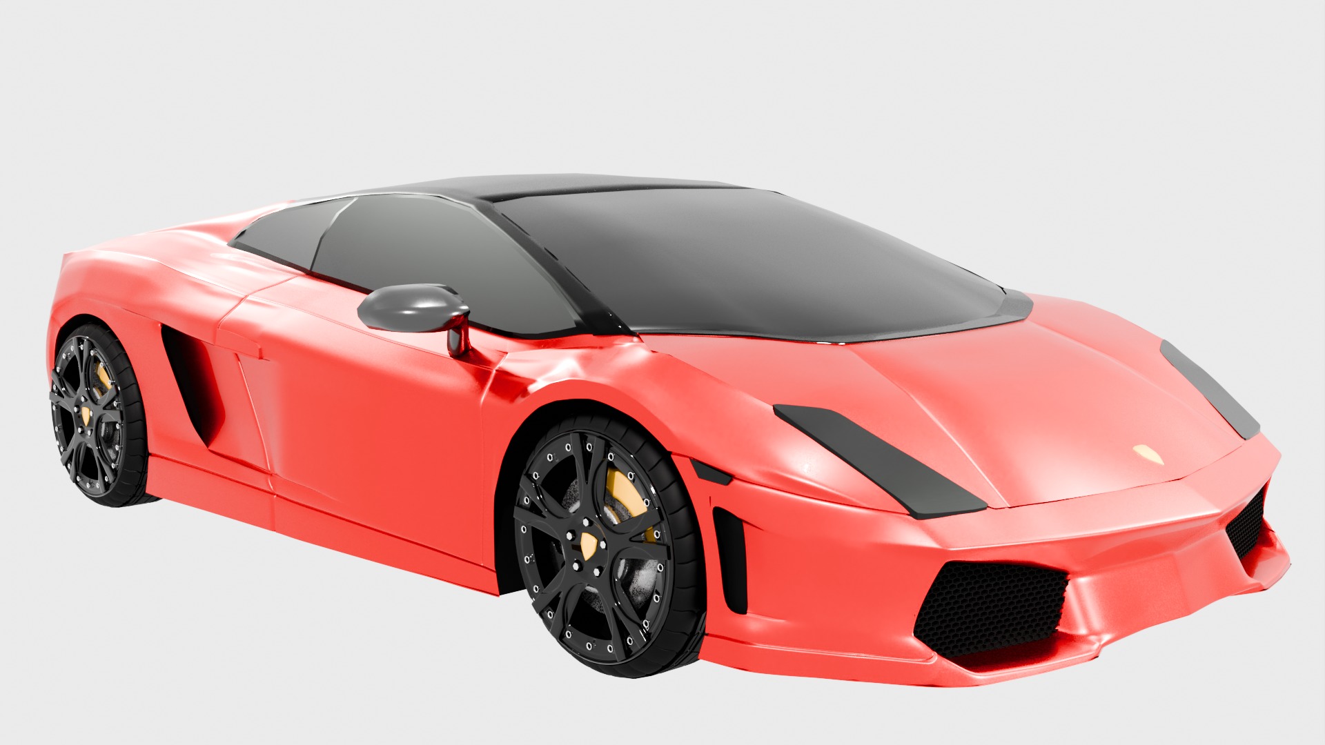 Sports Car 3D model_1