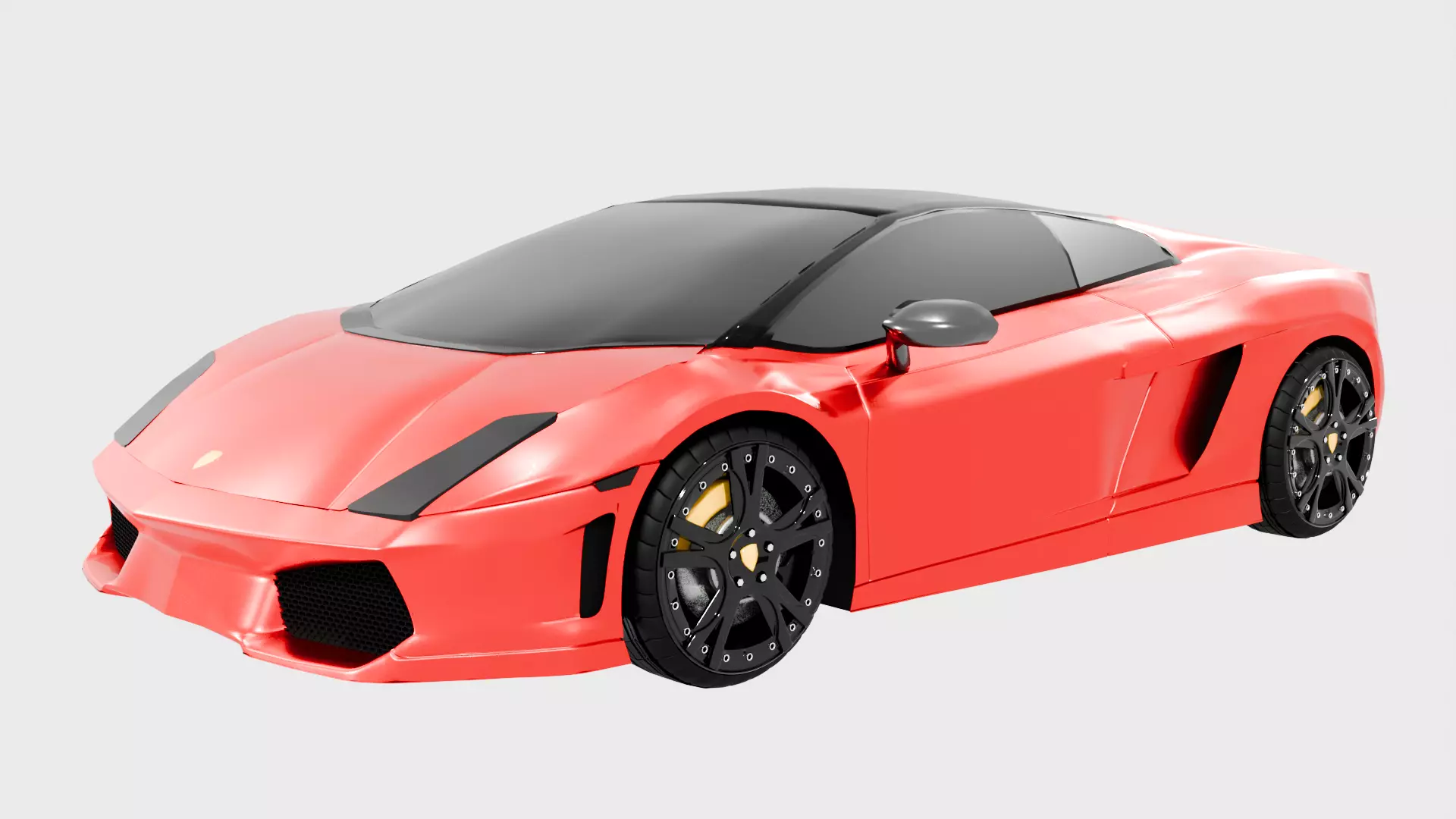 Sports Car 3D model_0