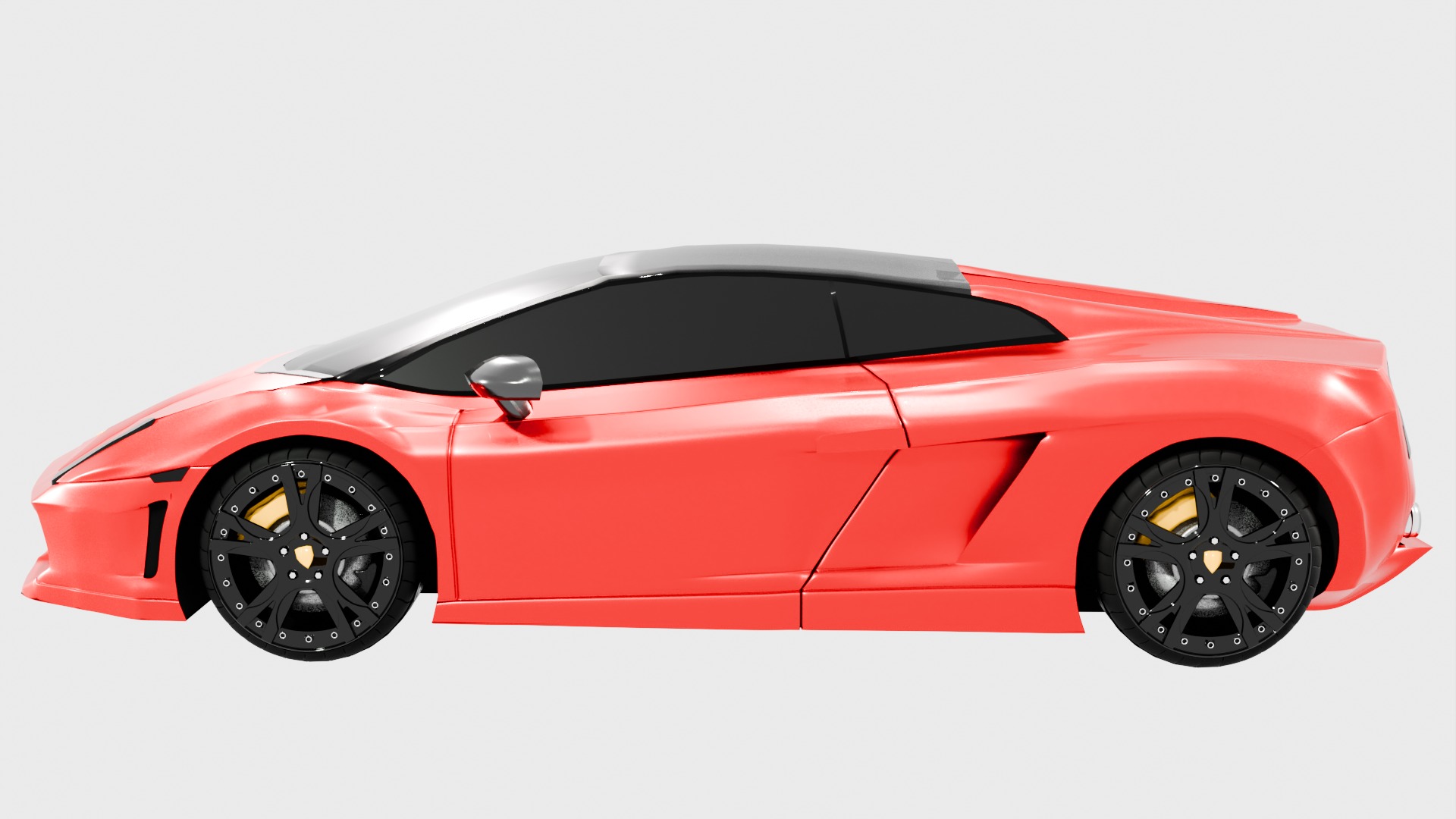 Sports Car 3D model_5