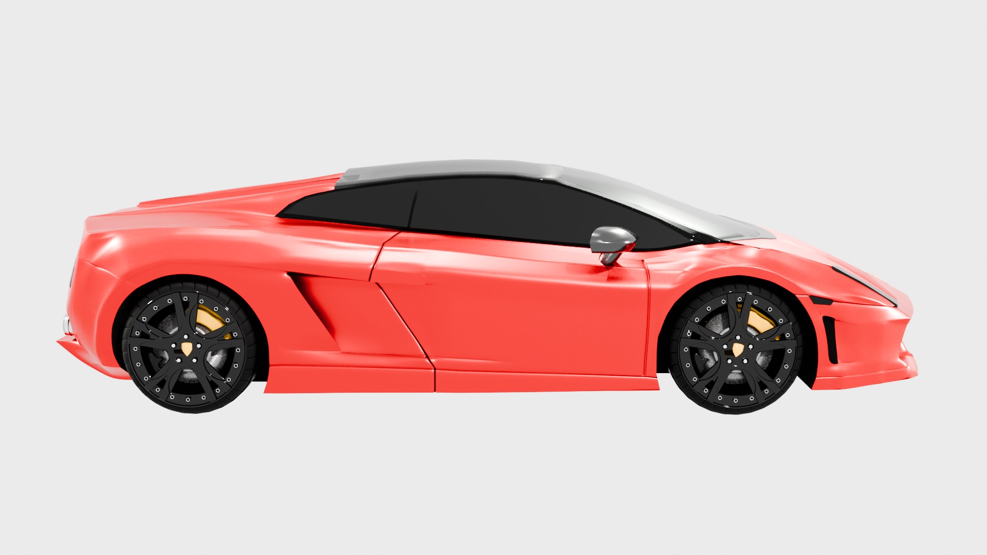 Sports Car 3D model_2