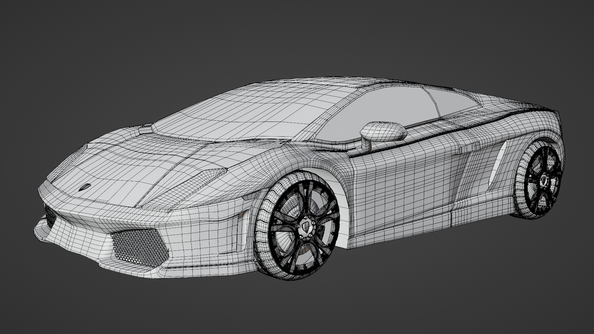 Sports Car 3D model_6