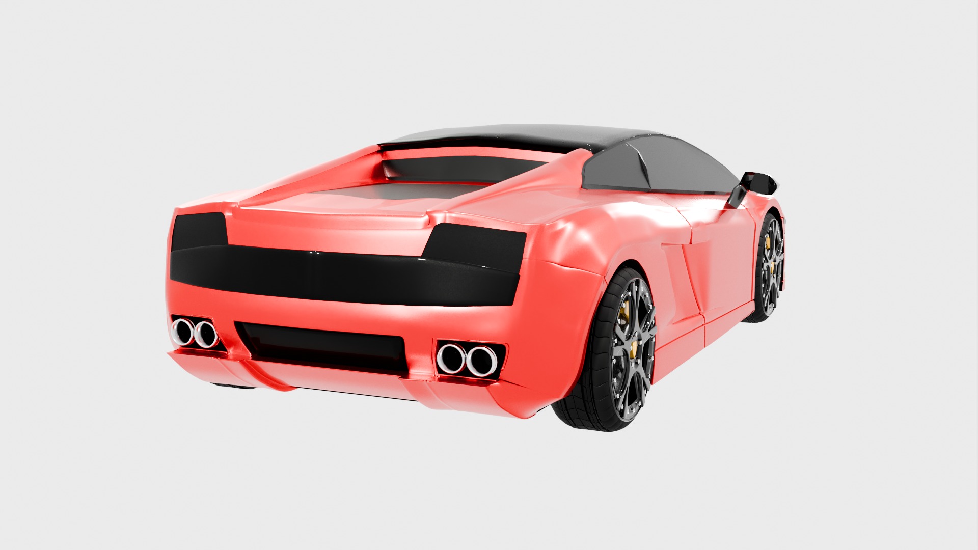 Sports Car 3D model_3