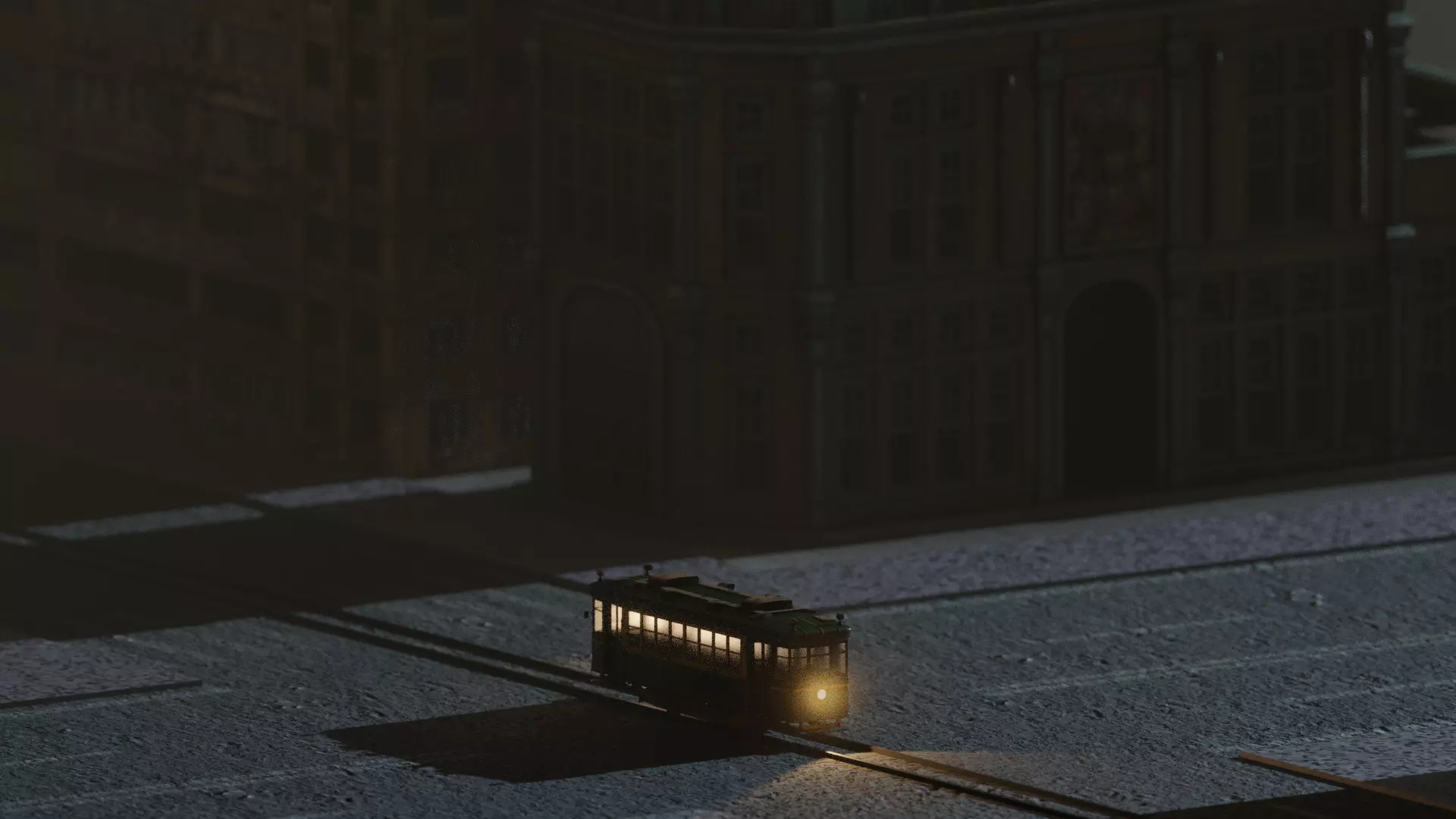 THE TRAIN - MANAUS BELLA EPOQUE Free low-poly 3D model