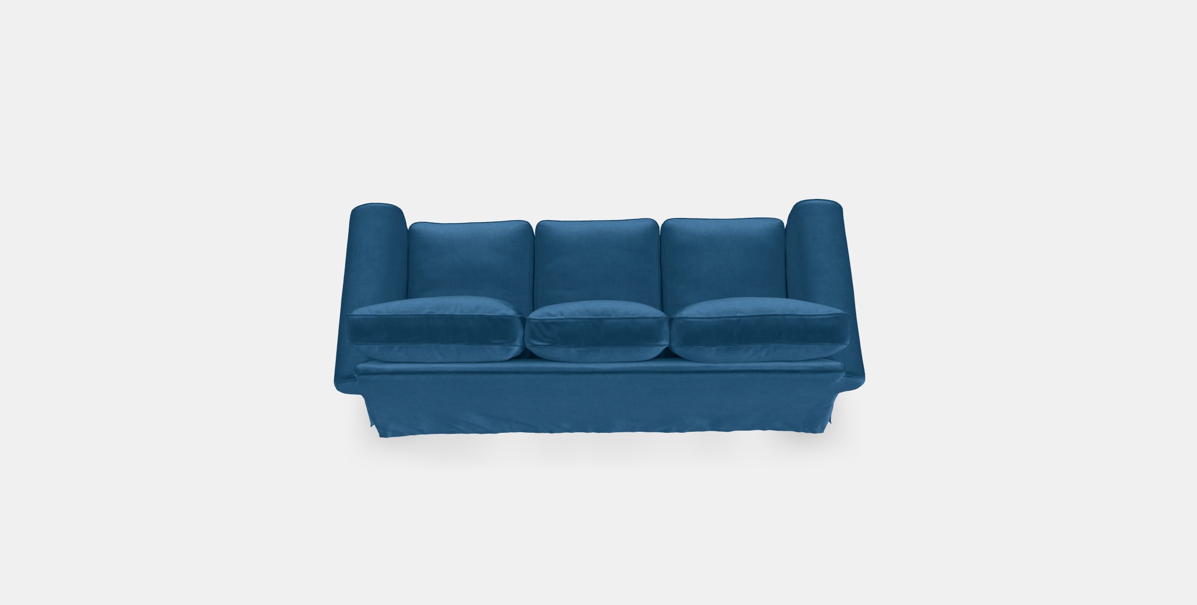 EKTORP 3-seat sofa 1 Low-poly 3D model_3