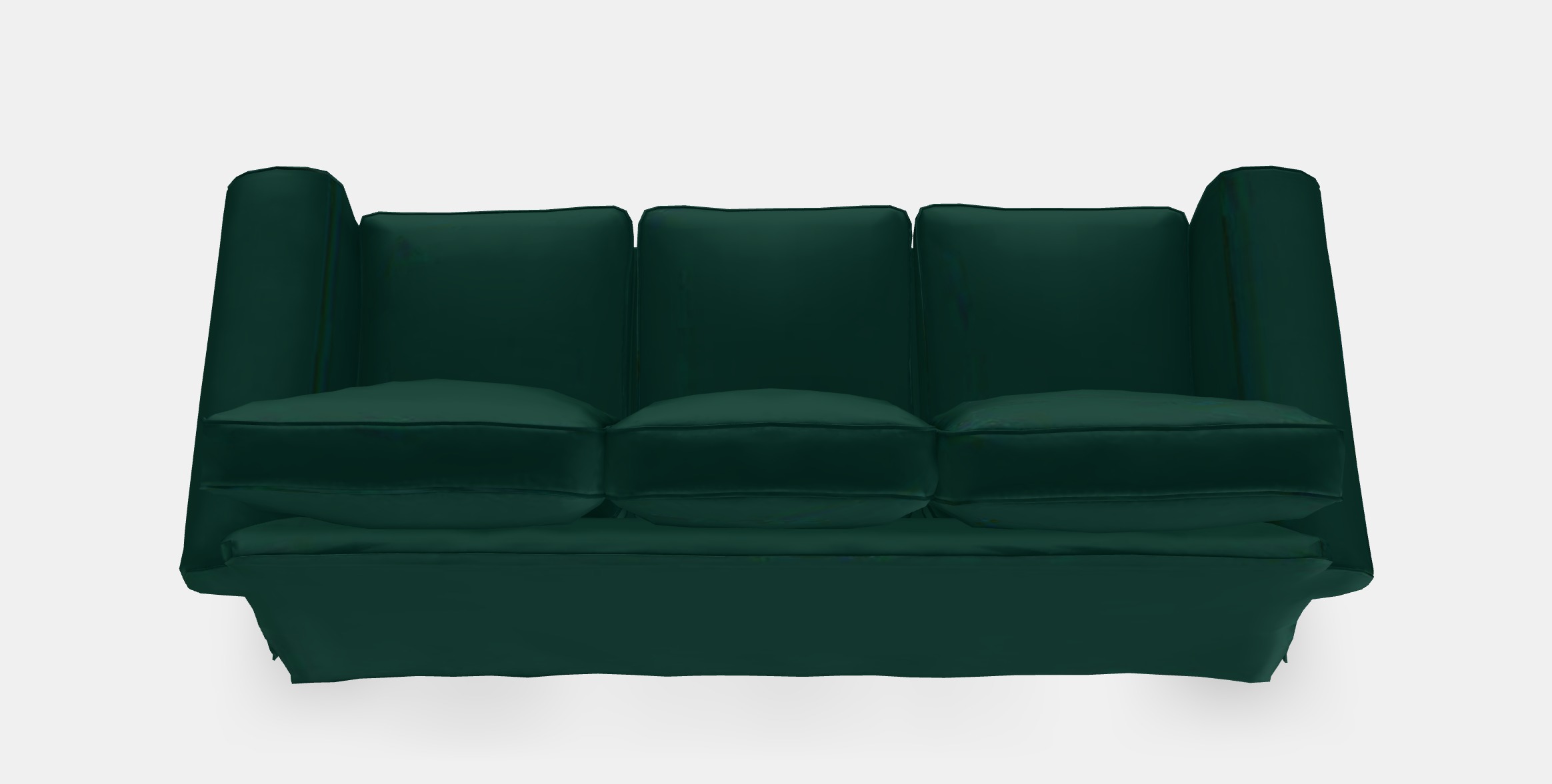 EKTORP 3-seat sofa 2 Low-poly 3D model_3