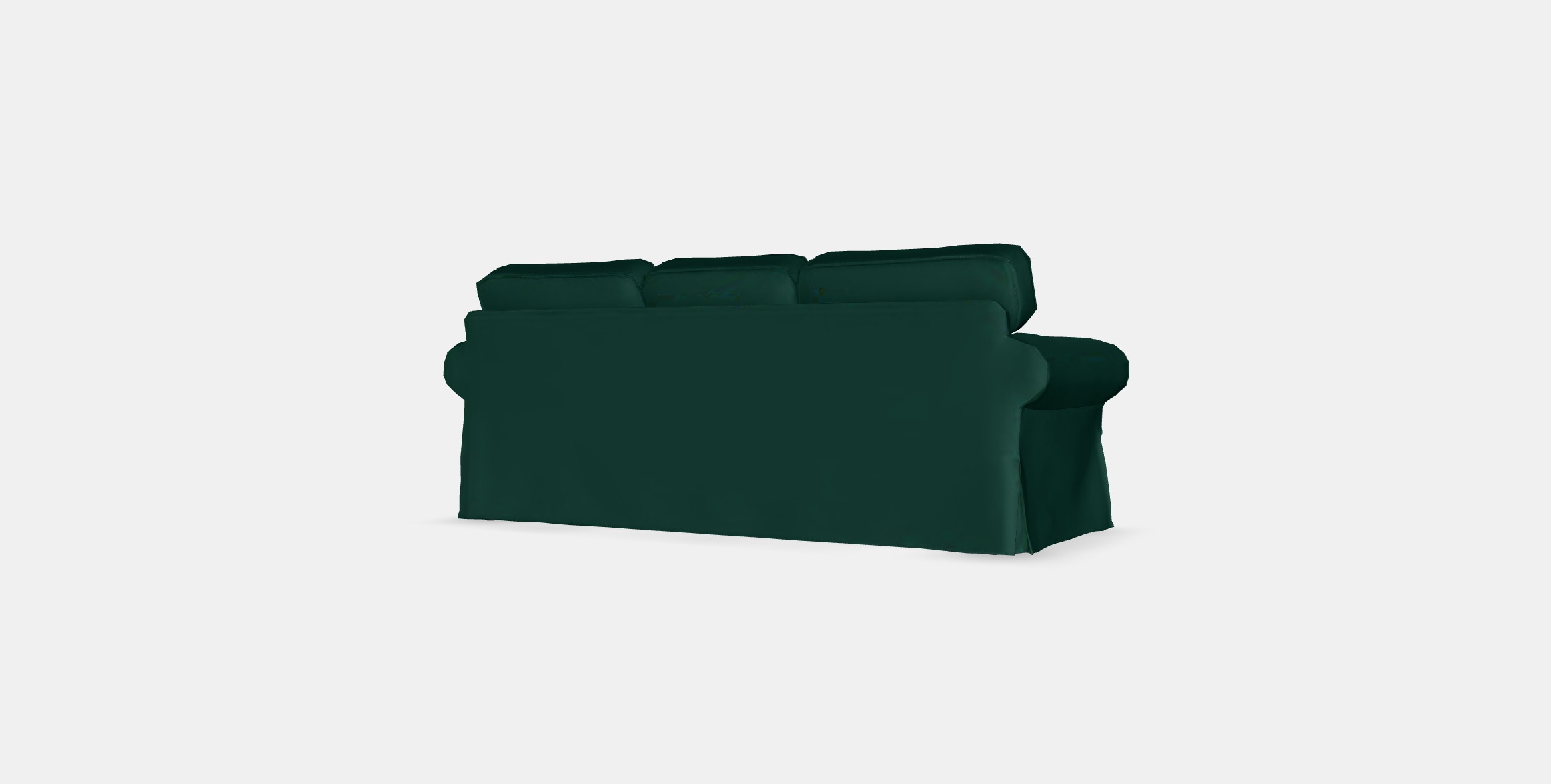 EKTORP 3-seat sofa 2 Low-poly 3D model_4