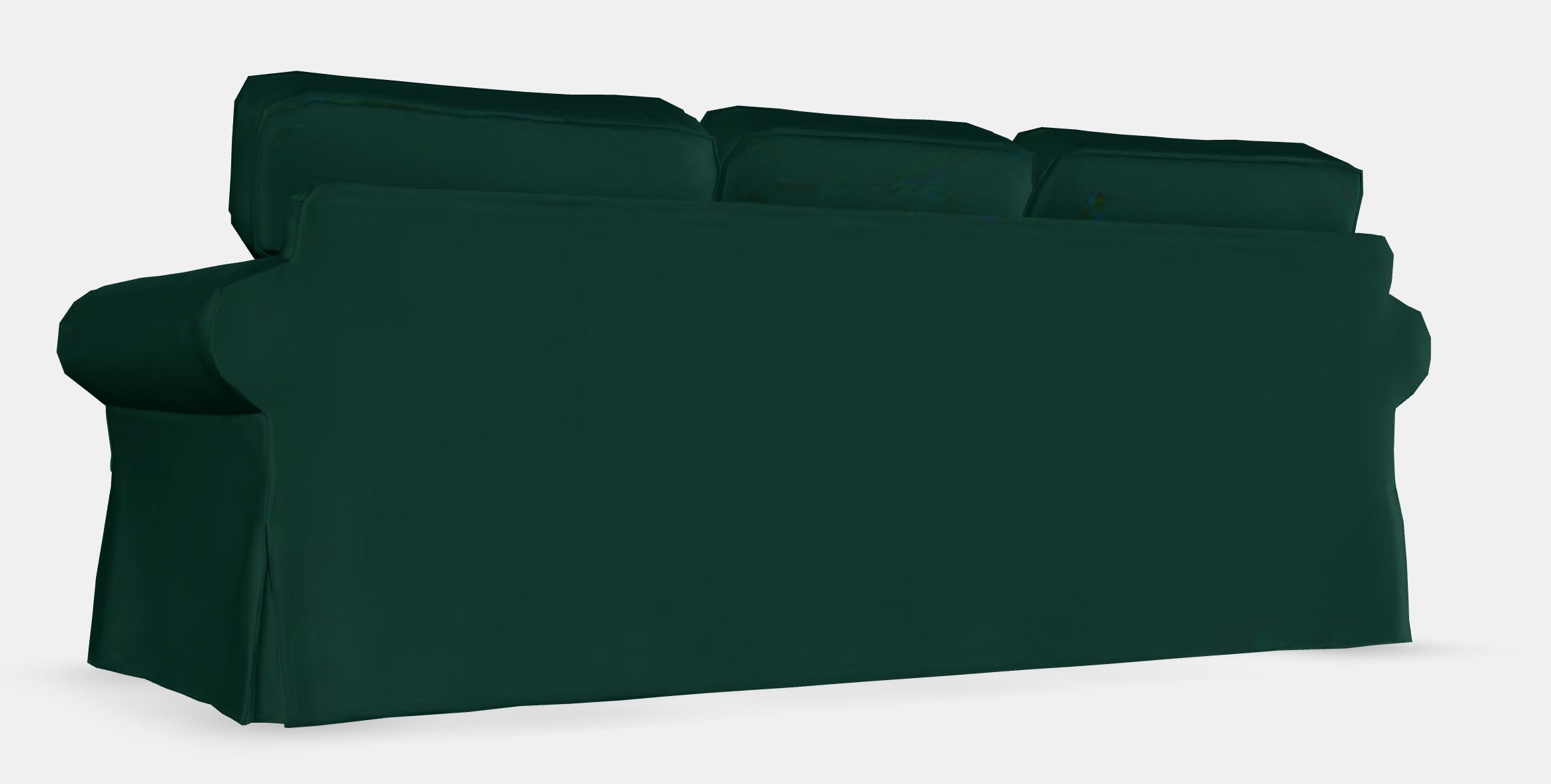 EKTORP 3-seat sofa 2 Low-poly 3D model_5