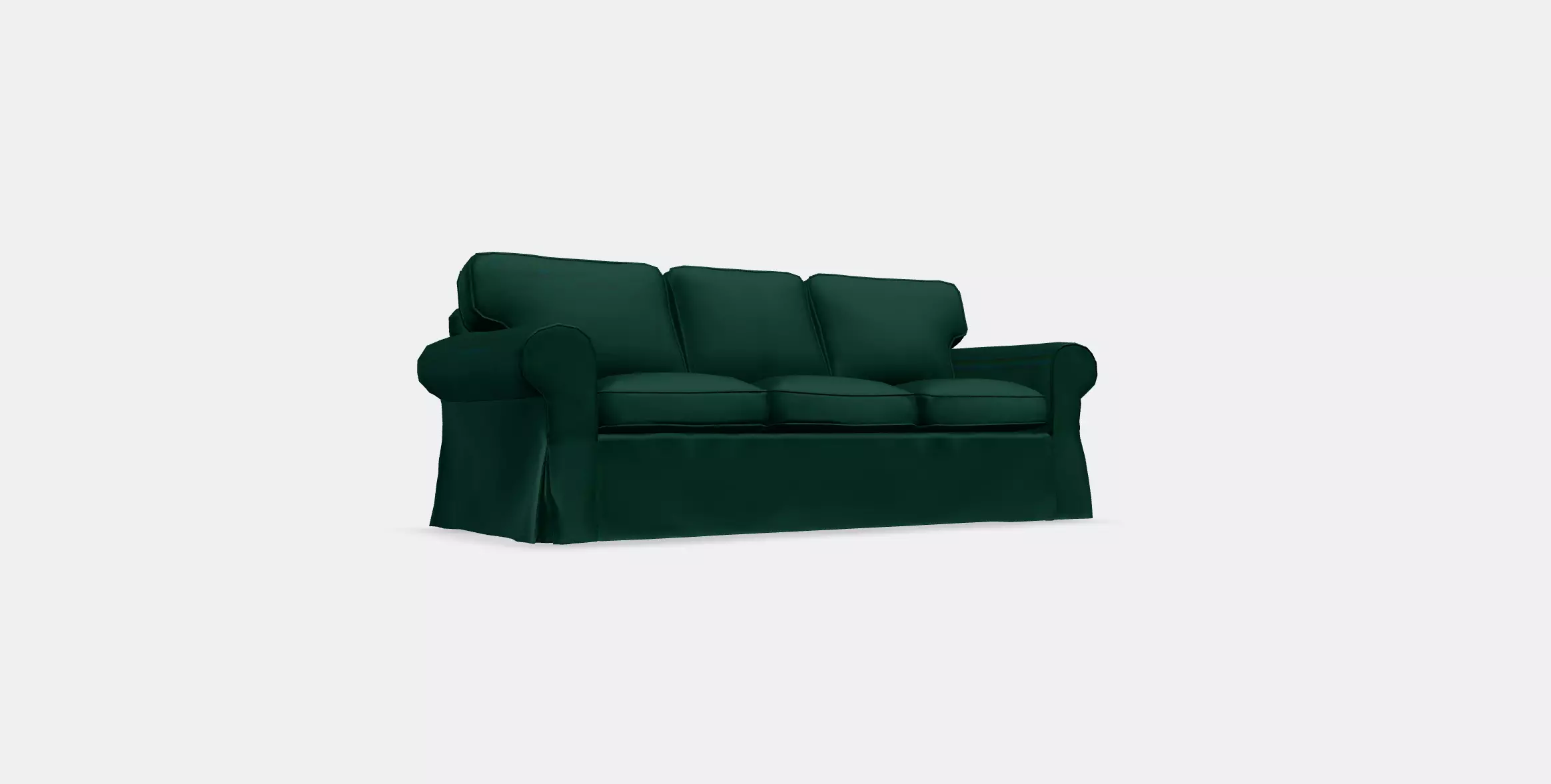 EKTORP 3-seat sofa 2 Low-poly 3D model_0