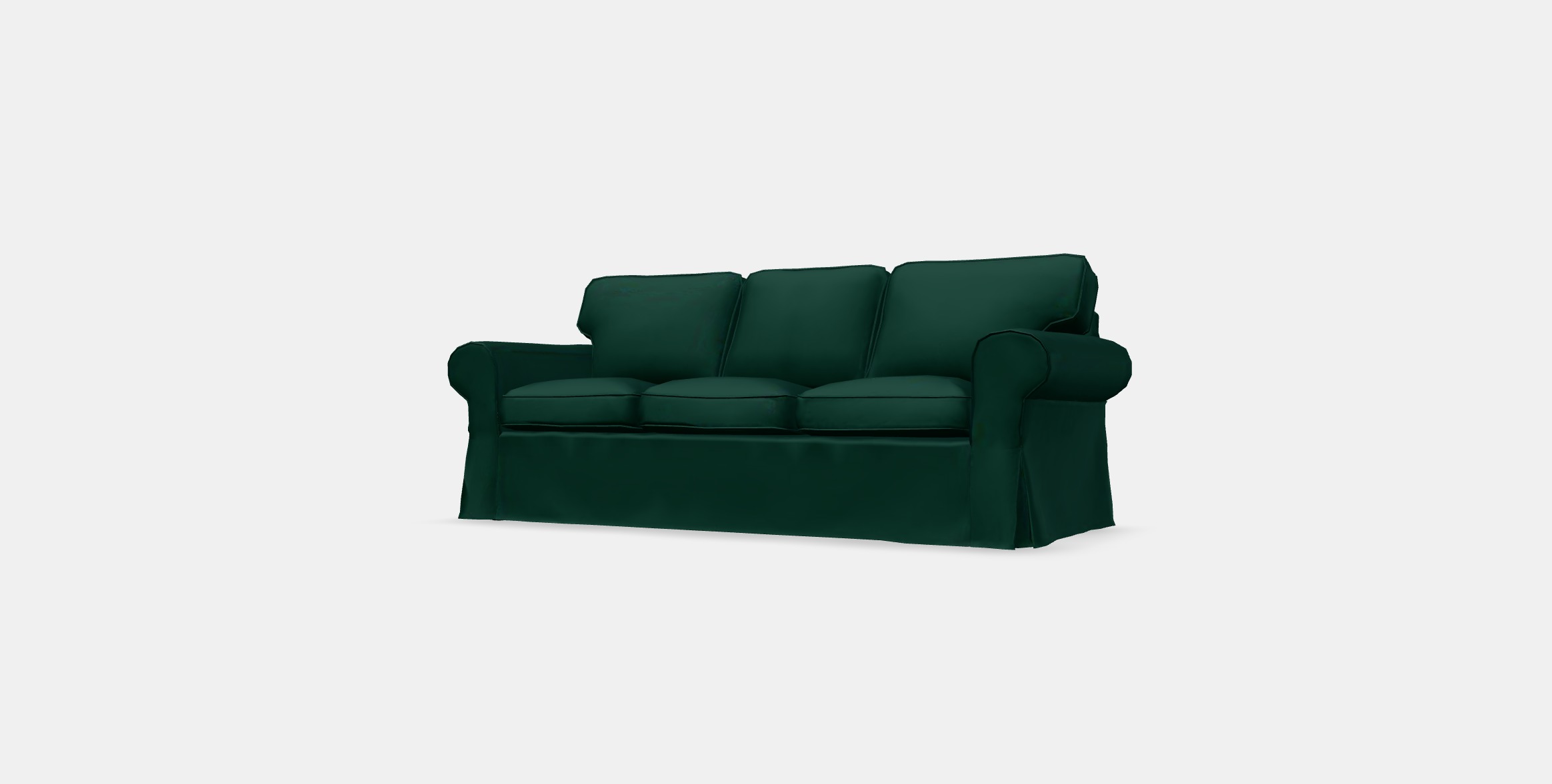 EKTORP 3-seat sofa 2 Low-poly 3D model_12