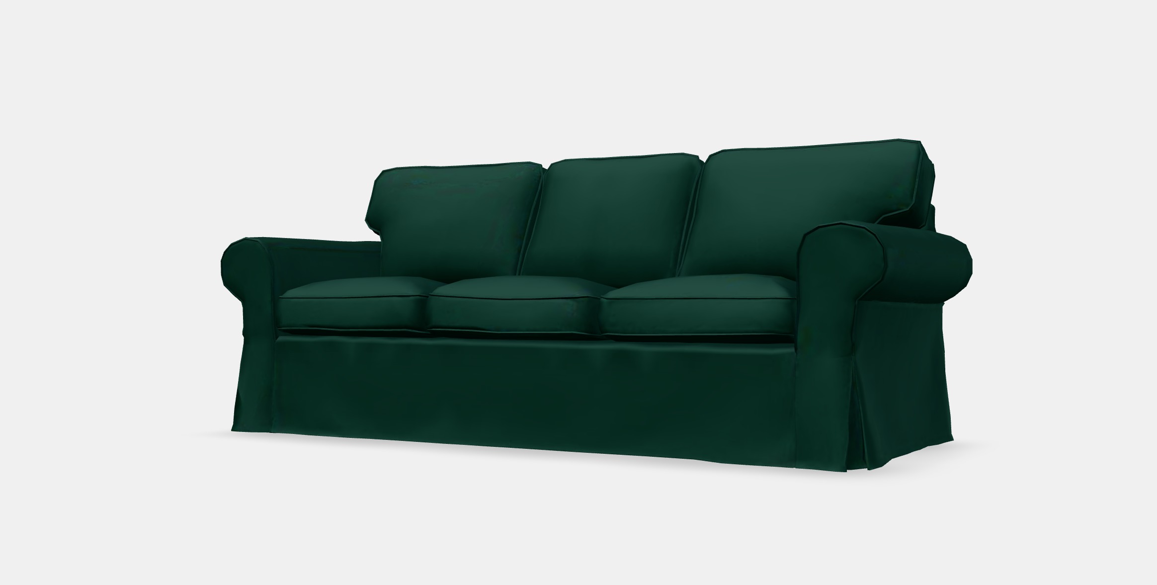 EKTORP 3-seat sofa 2 Low-poly 3D model_13