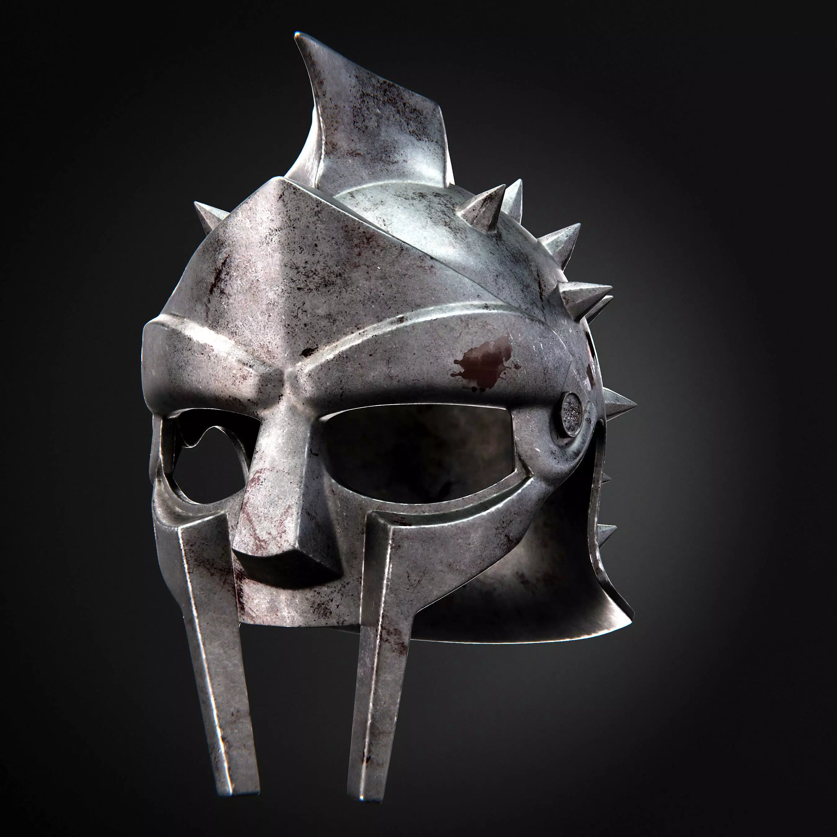 Gladiator Helmet 3D model_0