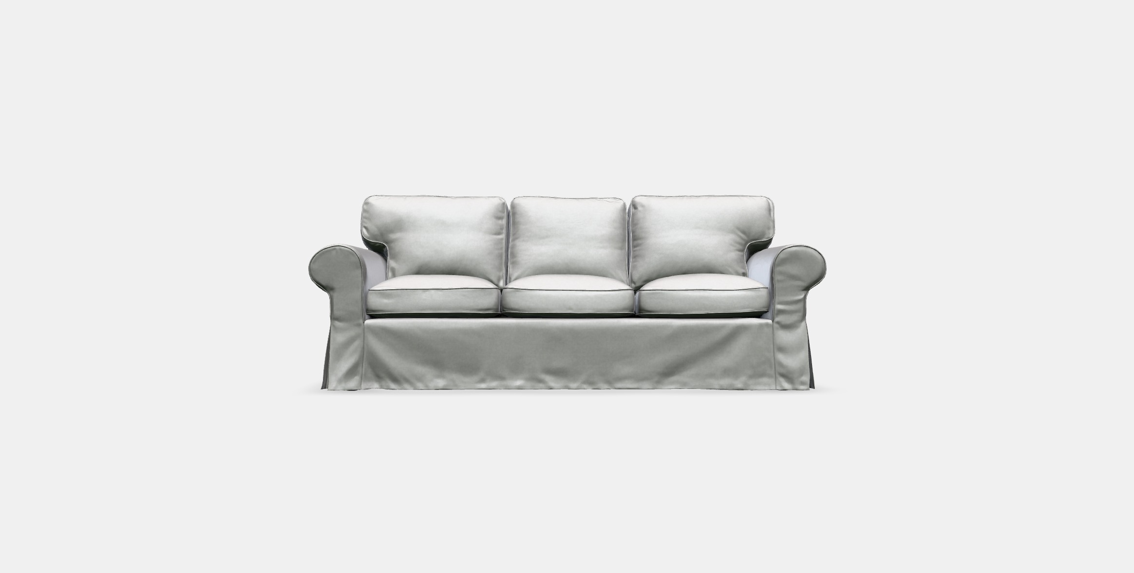 EKTORP 3-seat sofa 3 Low-poly 3D model_10