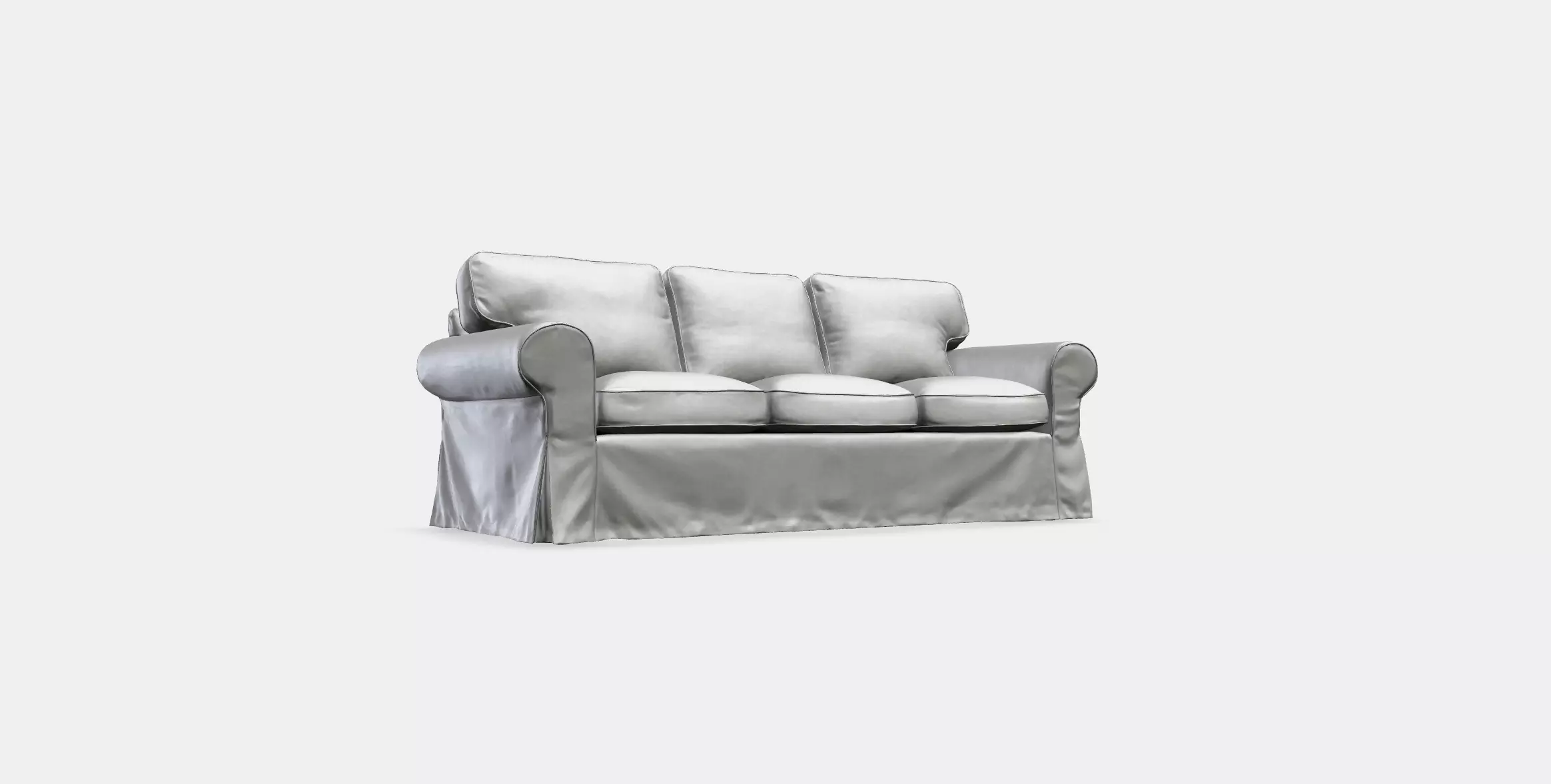 EKTORP 3-seat sofa 3 Low-poly 3D model_0