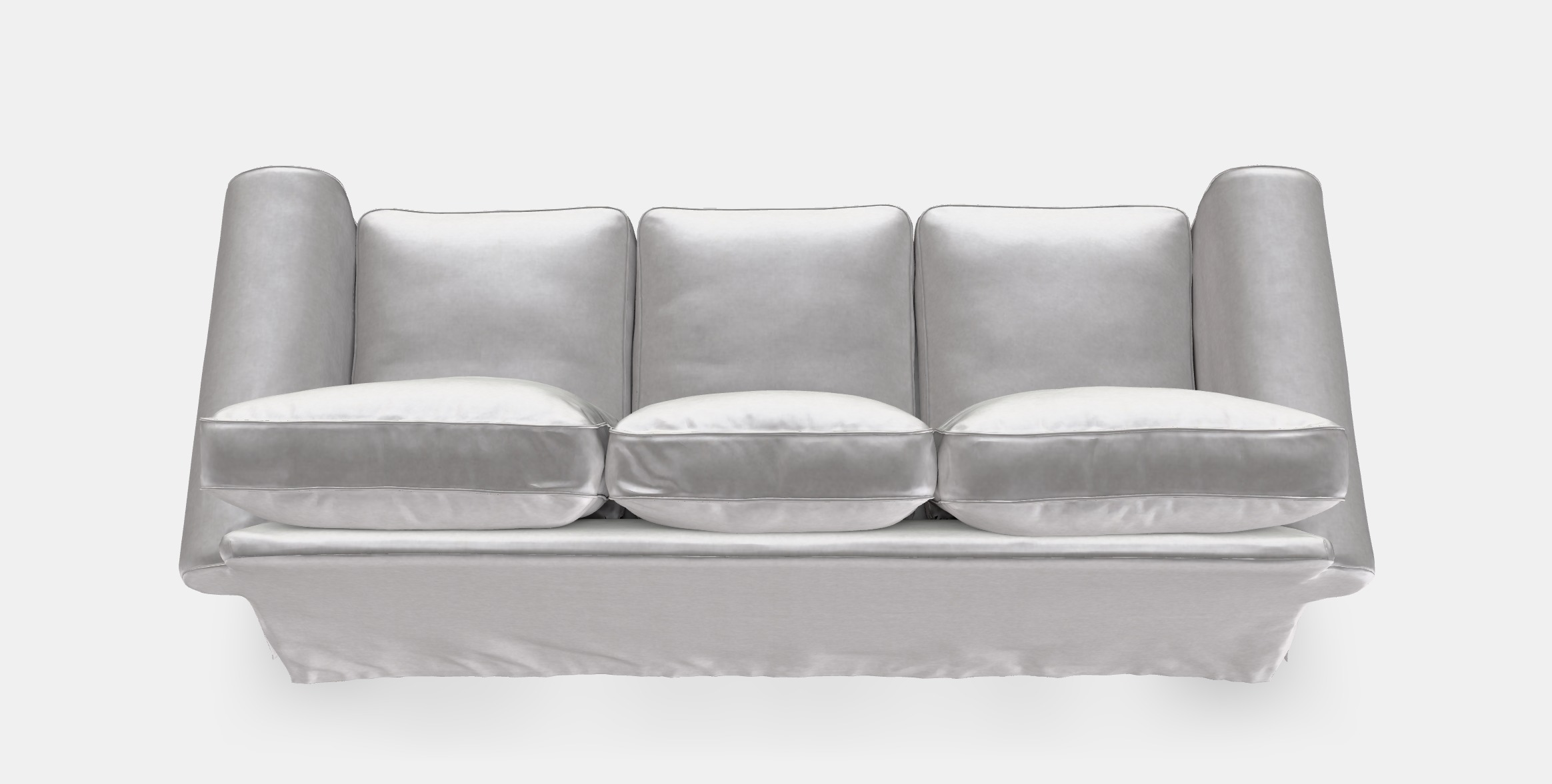 EKTORP 3-seat sofa 3 Low-poly 3D model_5