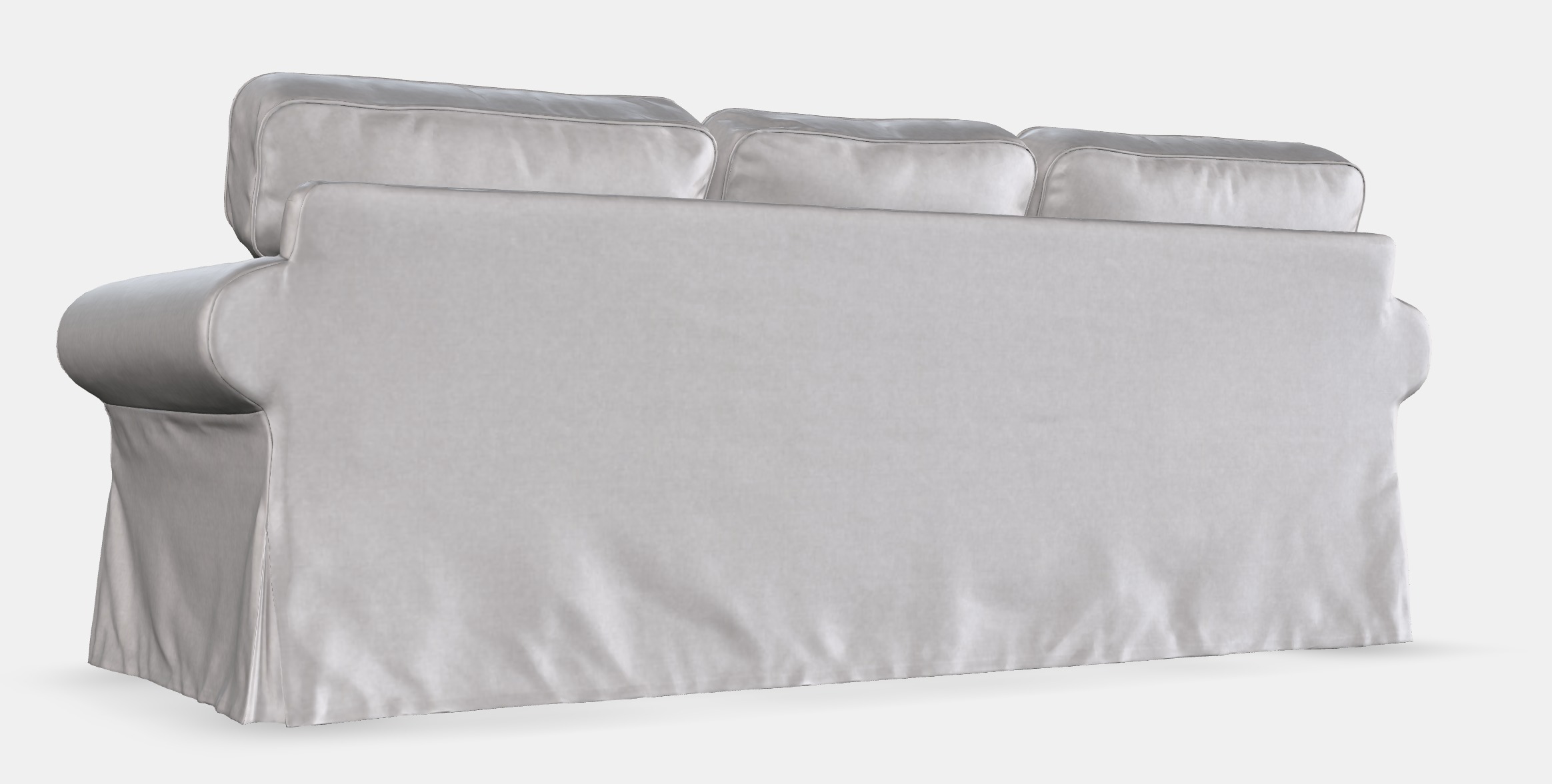 EKTORP 3-seat sofa 3 Low-poly 3D model_6