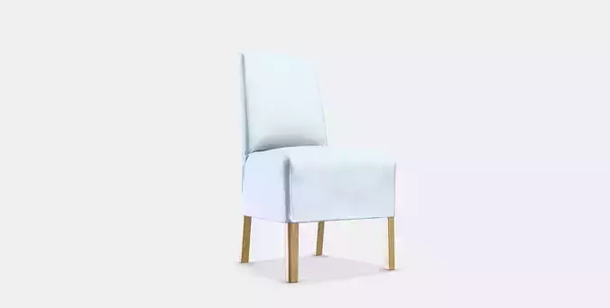 BERGMUND Chair w medium long cover 3