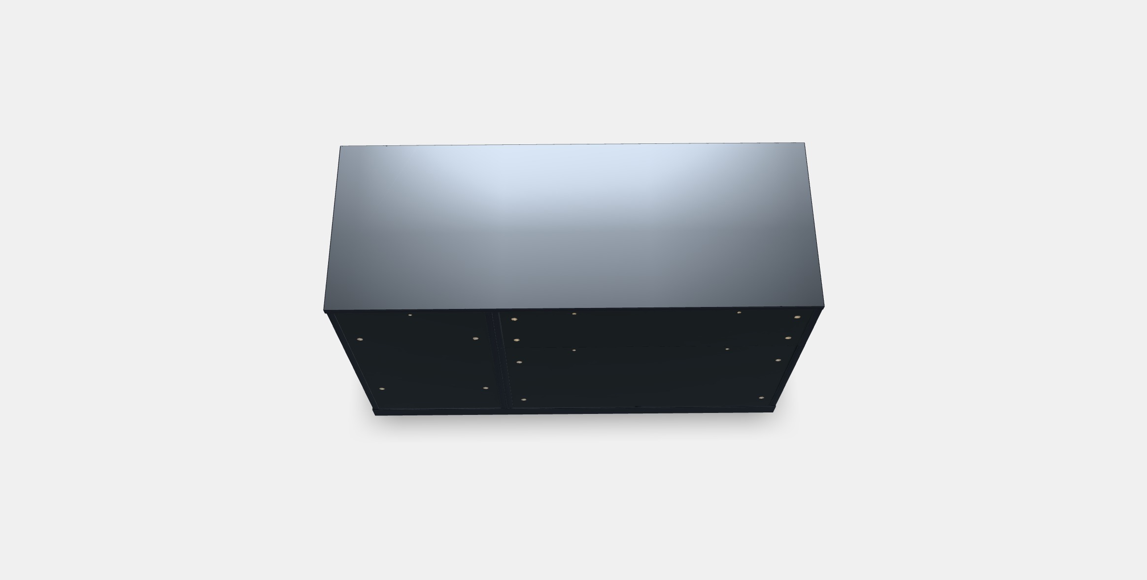 NORDLI Chest of 7 drawers 2 Low-poly 3D model_3