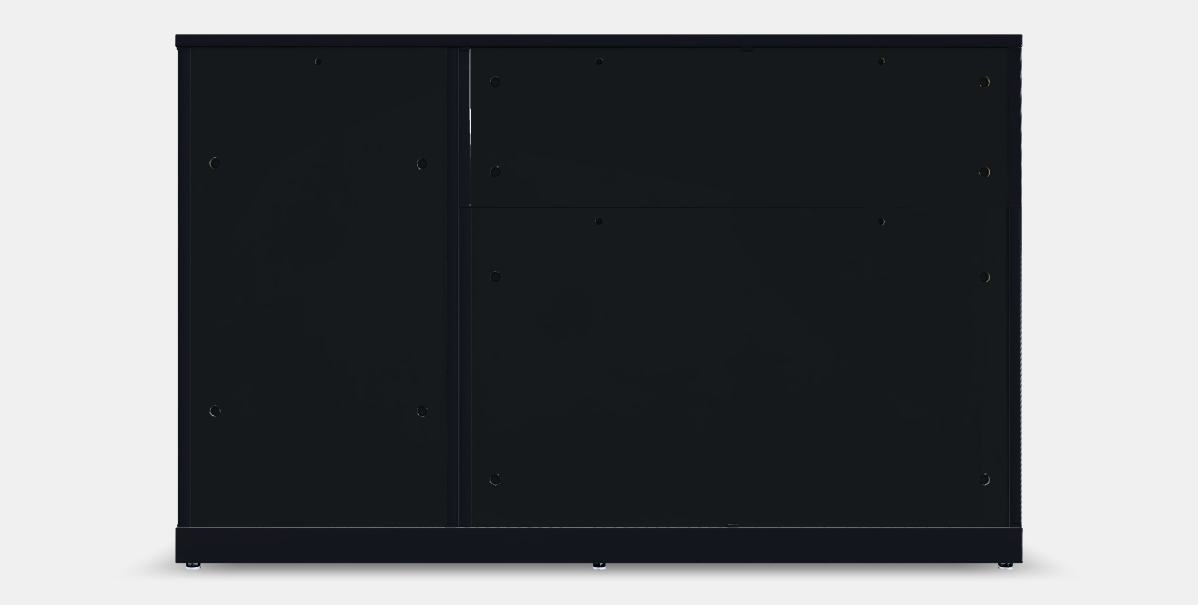 NORDLI Chest of 7 drawers 2 Low-poly 3D model_15