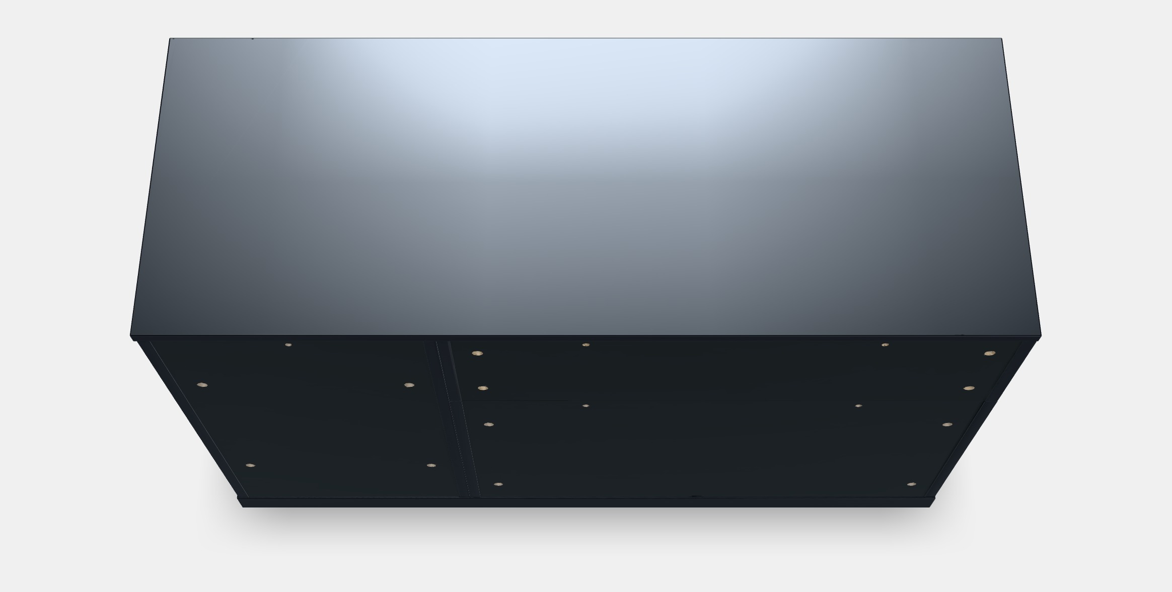 NORDLI Chest of 7 drawers 2 Low-poly 3D model_4