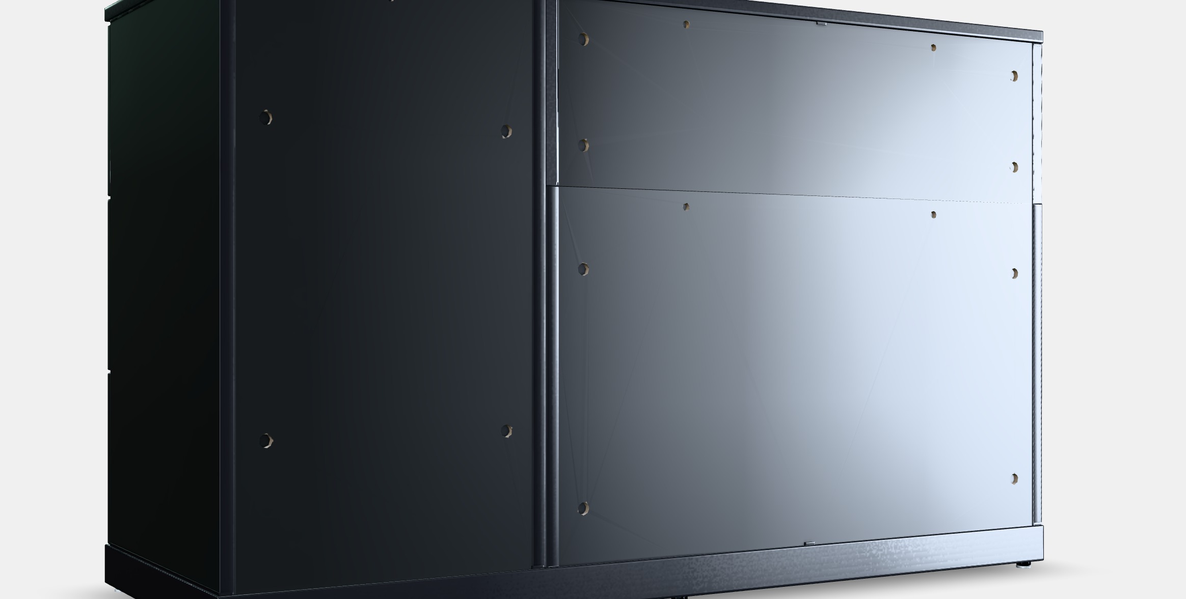 NORDLI Chest of 7 drawers 2 Low-poly 3D model_2