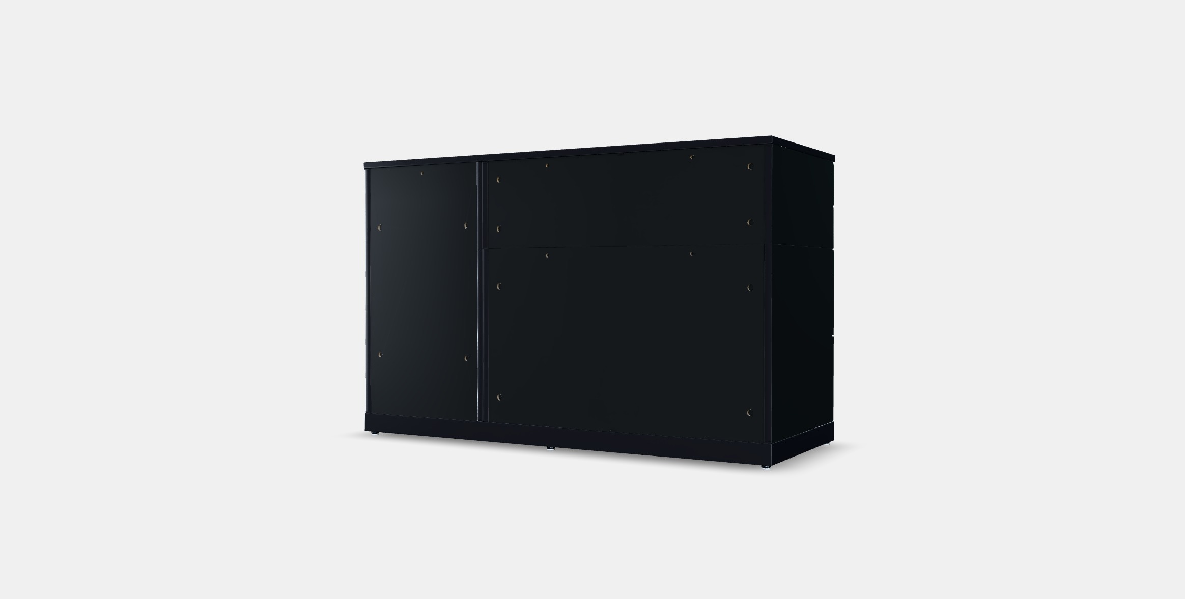 NORDLI Chest of 7 drawers 2 Low-poly 3D model_5