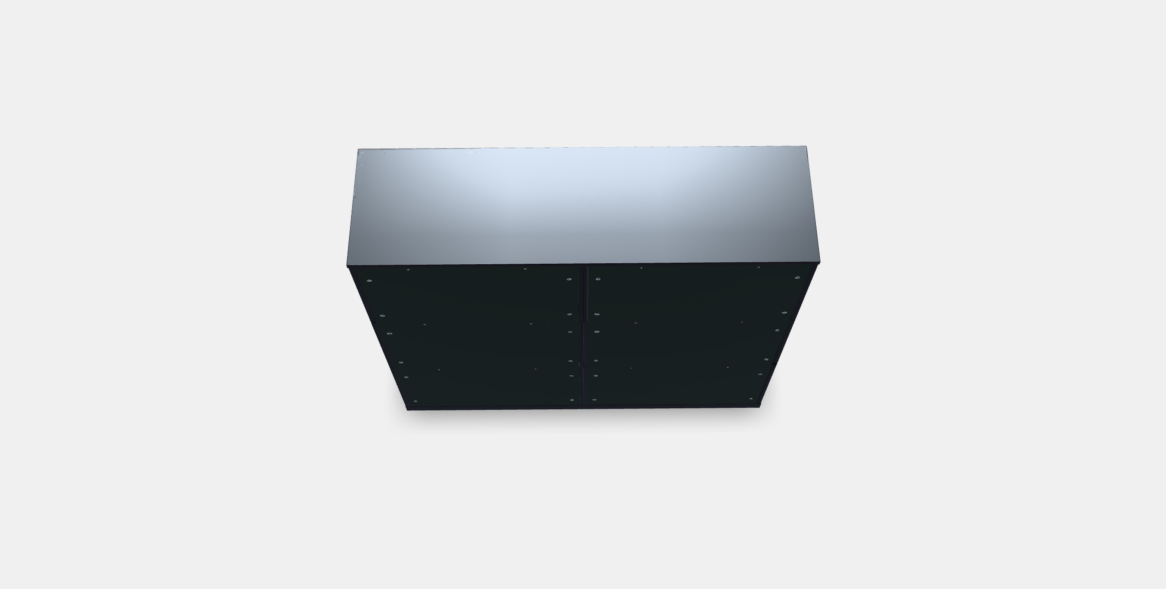NORDLI Chest of 12 drawers 4 Low-poly 3D model_2