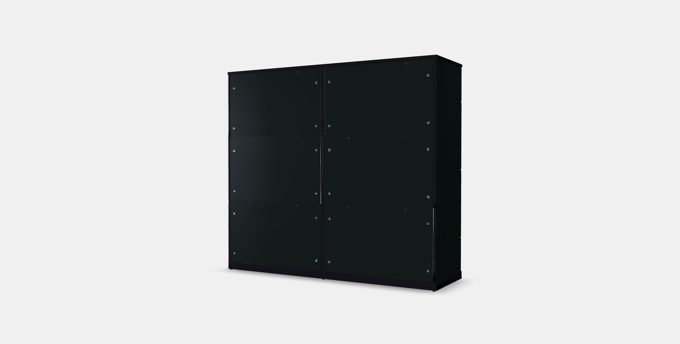 NORDLI Chest of 12 drawers 4 Low-poly 3D model_3