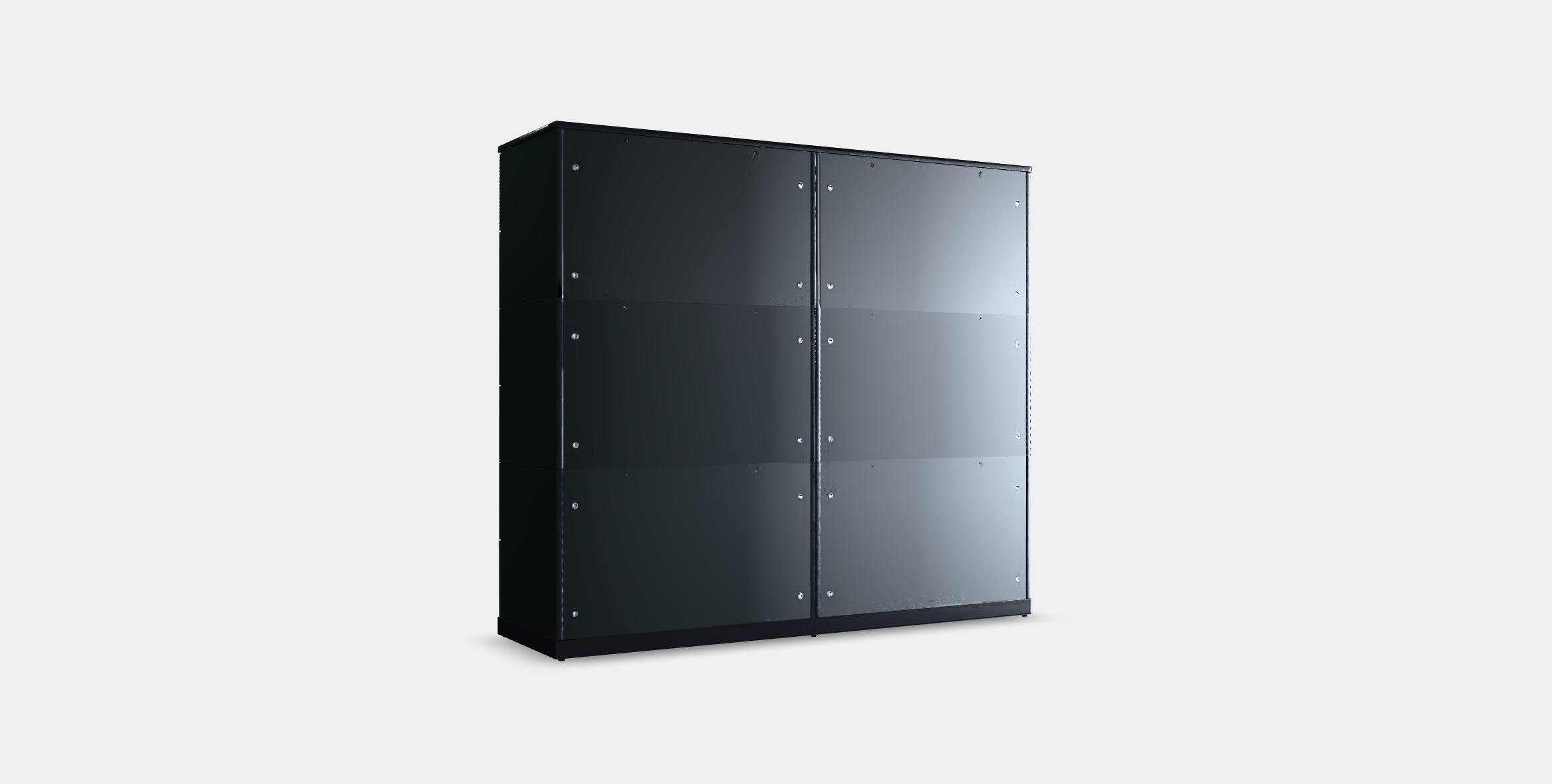 NORDLI Chest of 12 drawers 4 Low-poly 3D model_16