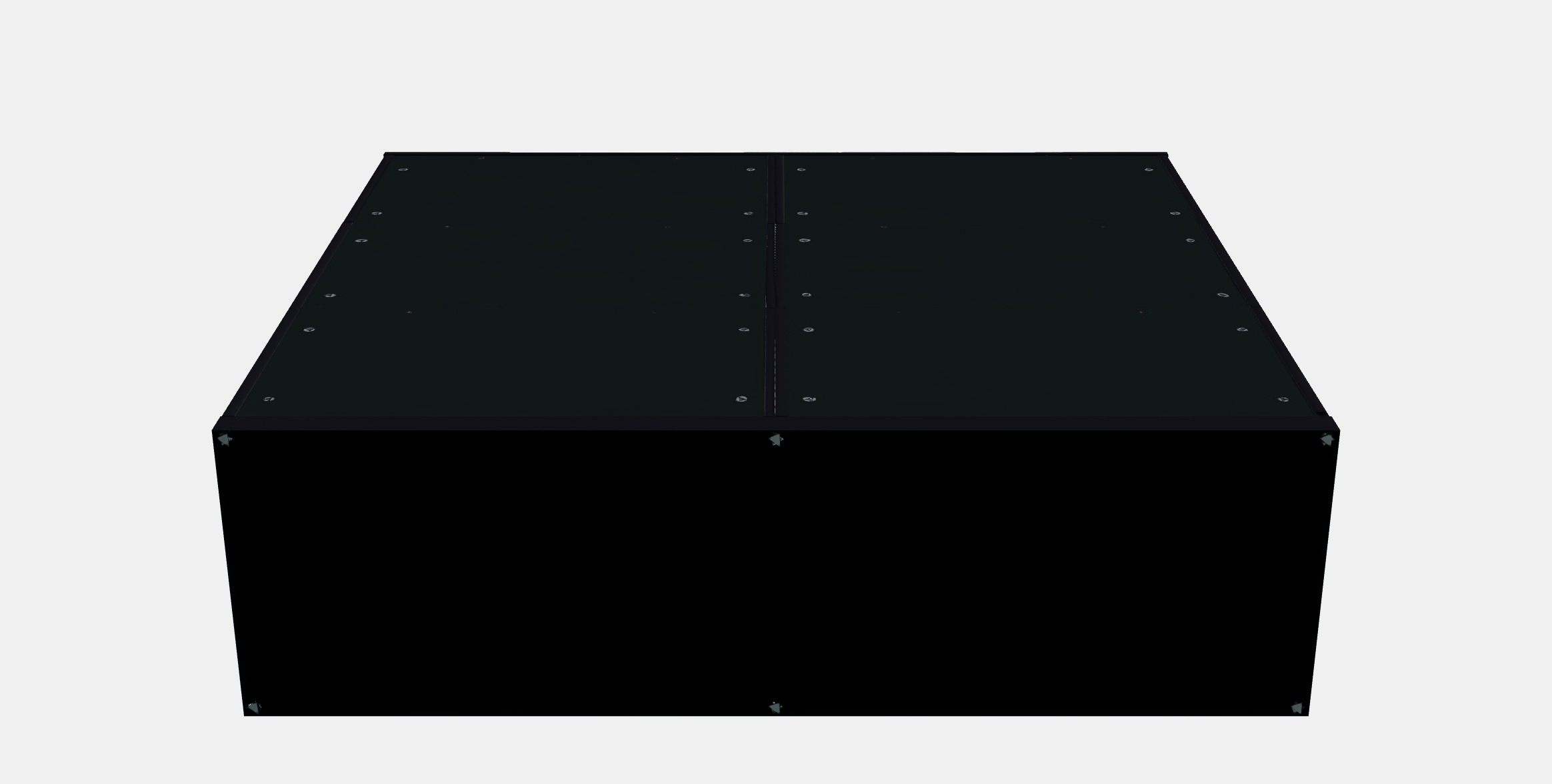 NORDLI Chest of 12 drawers 4 Low-poly 3D model_8