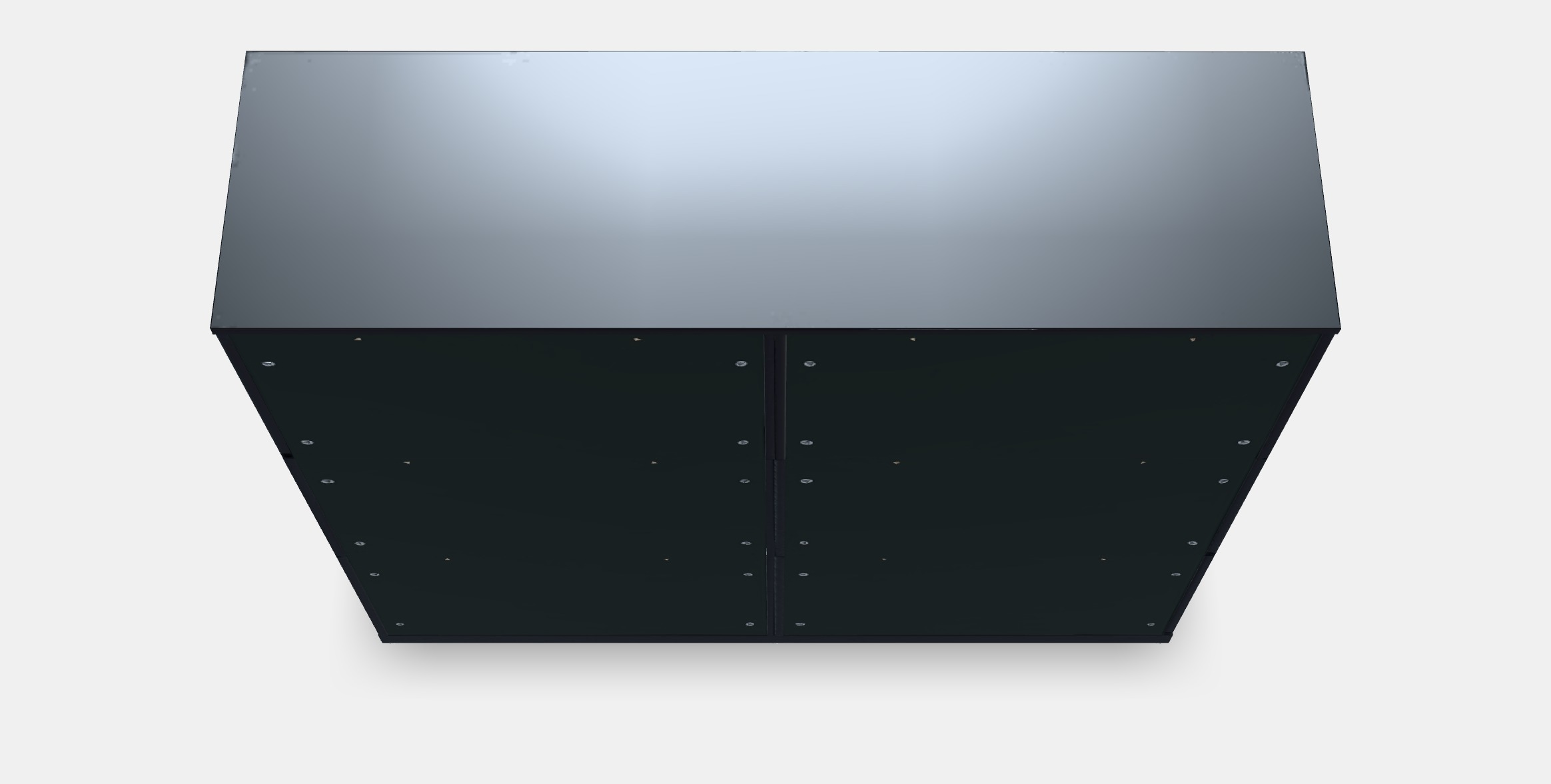 NORDLI Chest of 12 drawers 4 Low-poly 3D model_4