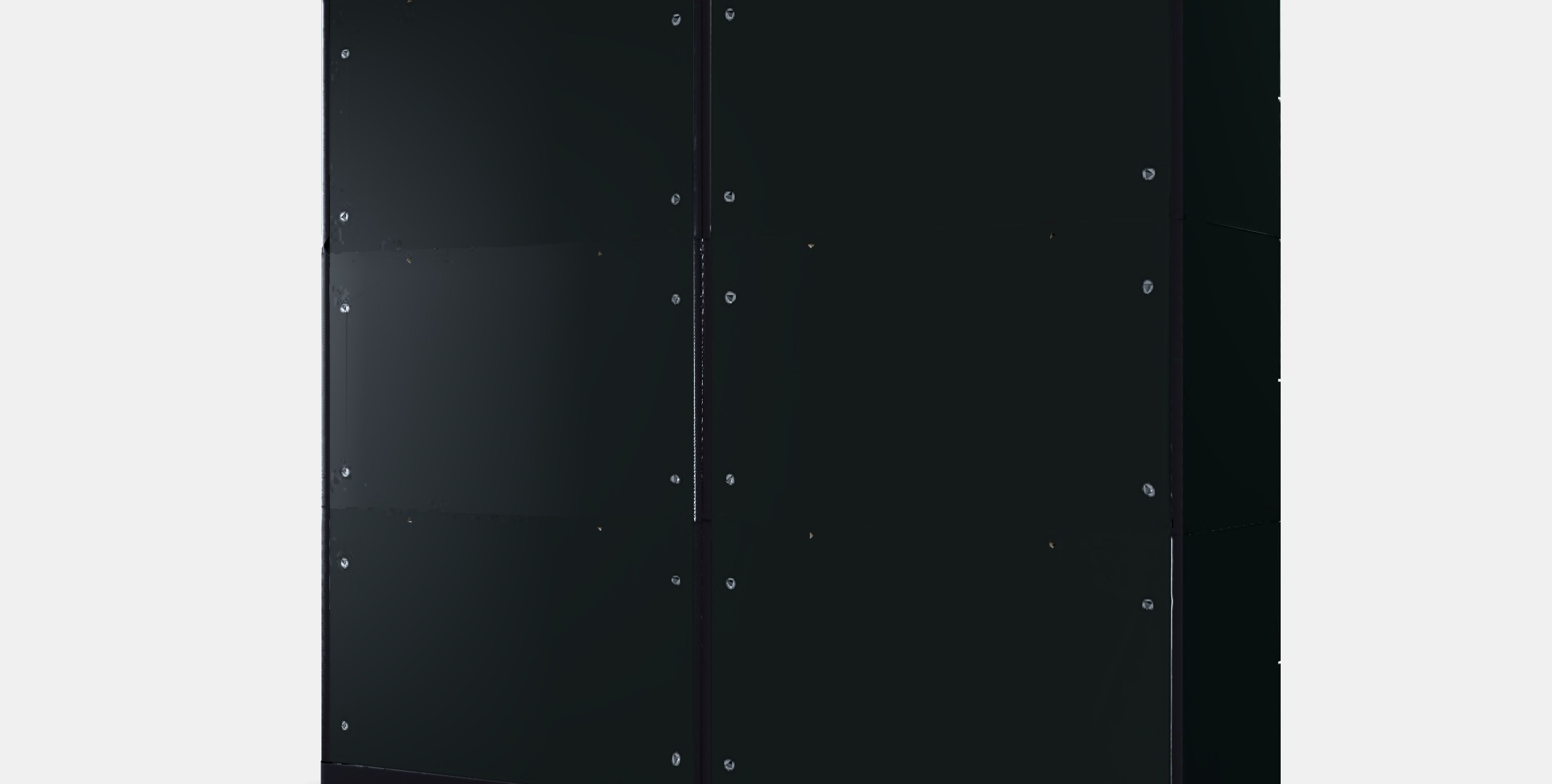 NORDLI Chest of 12 drawers 4 Low-poly 3D model_7