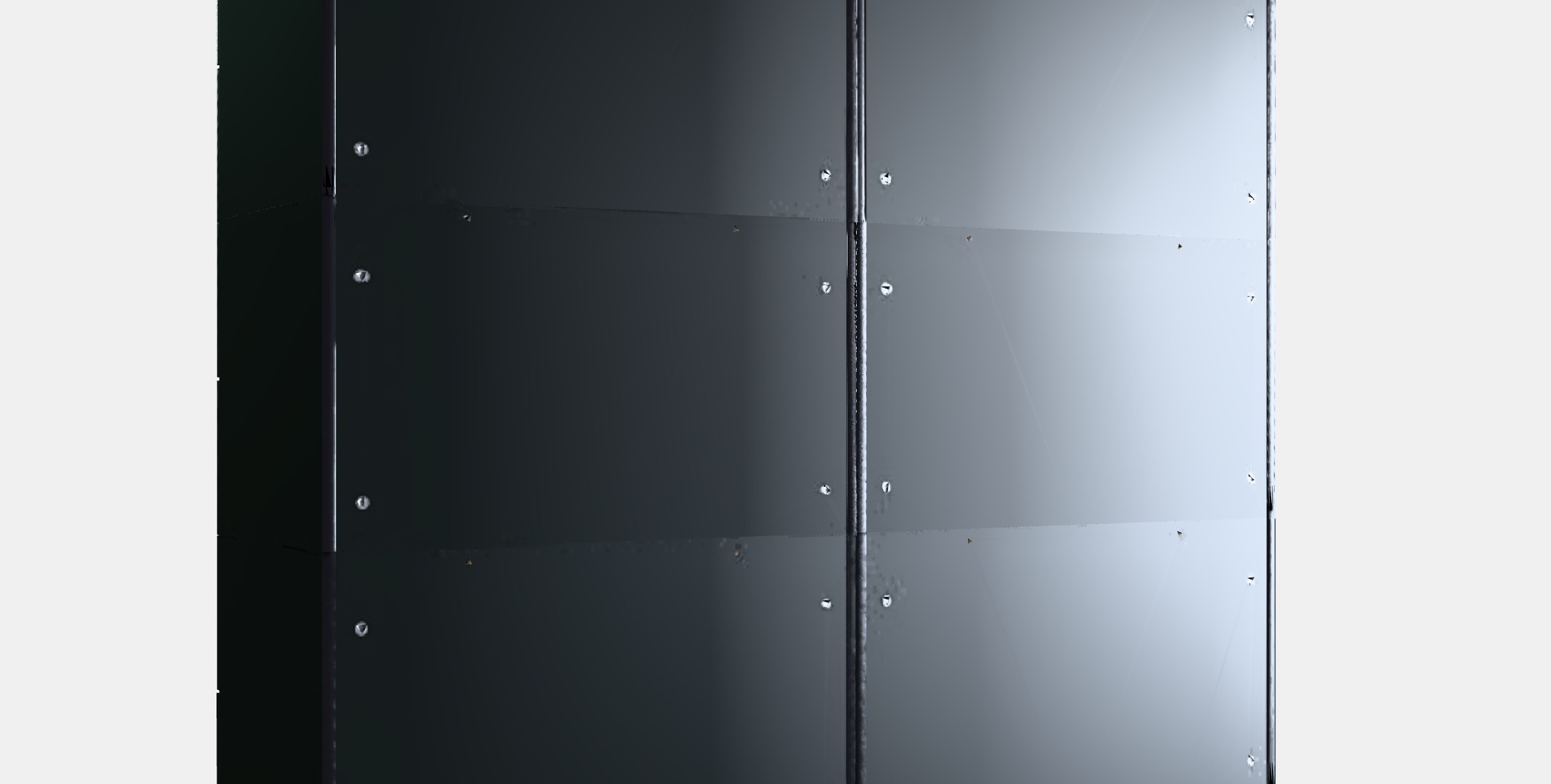 NORDLI Chest of 12 drawers 4 Low-poly 3D model_6