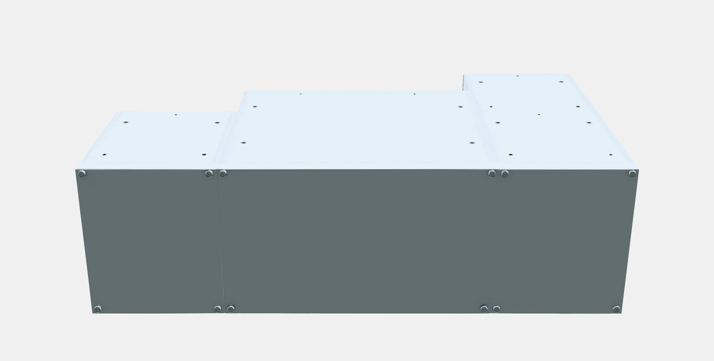 NORDLI Chest of 9 drawers 2 Low-poly 3D model_8