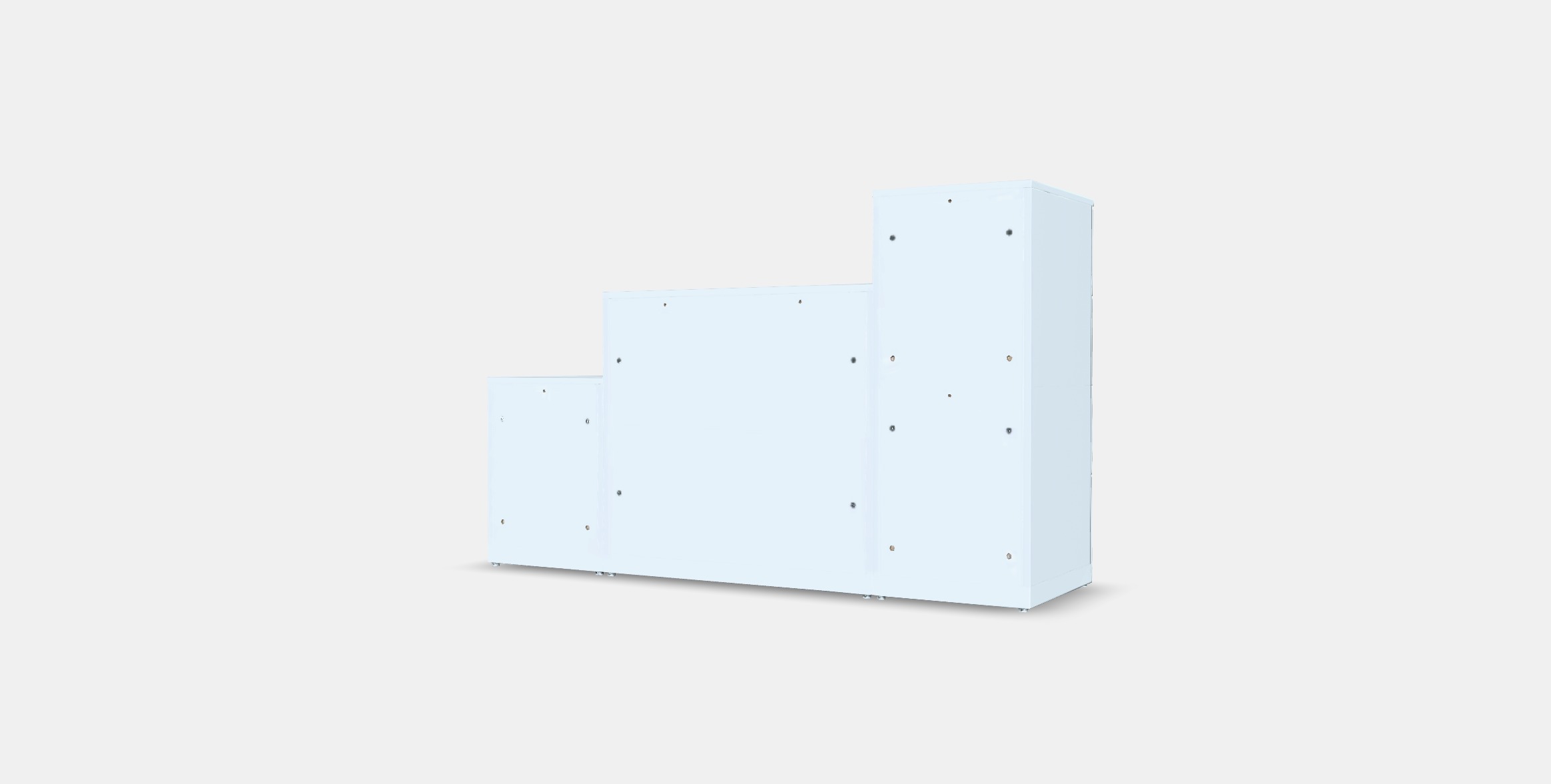 NORDLI Chest of 9 drawers 2 Low-poly 3D model_5