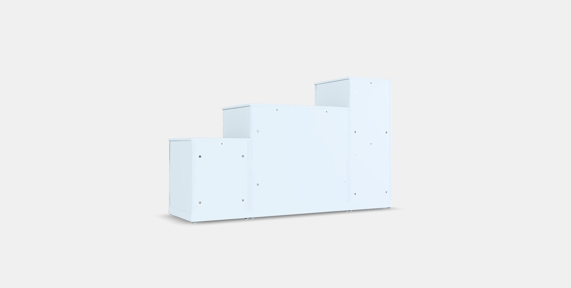 NORDLI Chest of 9 drawers 2 Low-poly 3D model_16