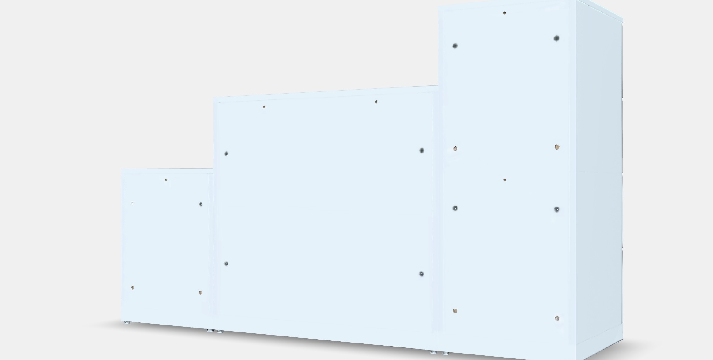 NORDLI Chest of 9 drawers 2 Low-poly 3D model_7