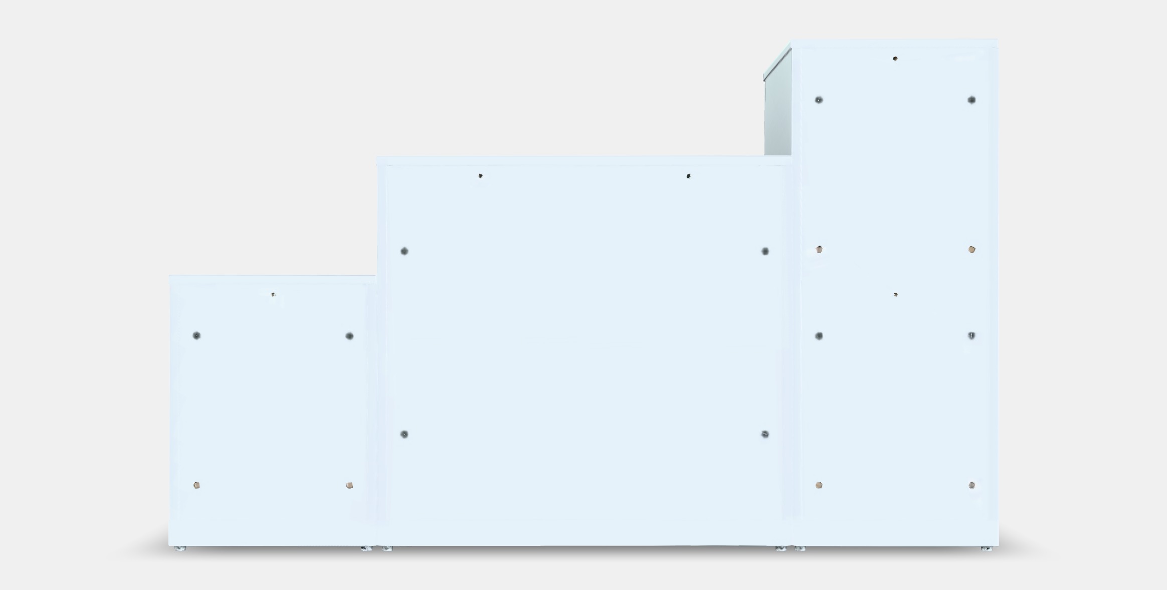 NORDLI Chest of 9 drawers 2 Low-poly 3D model_15