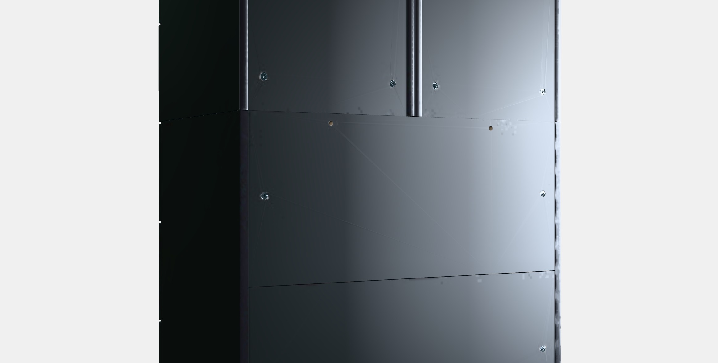 NORDLI Chest of 7 drawers 4 Low-poly 3D model_4