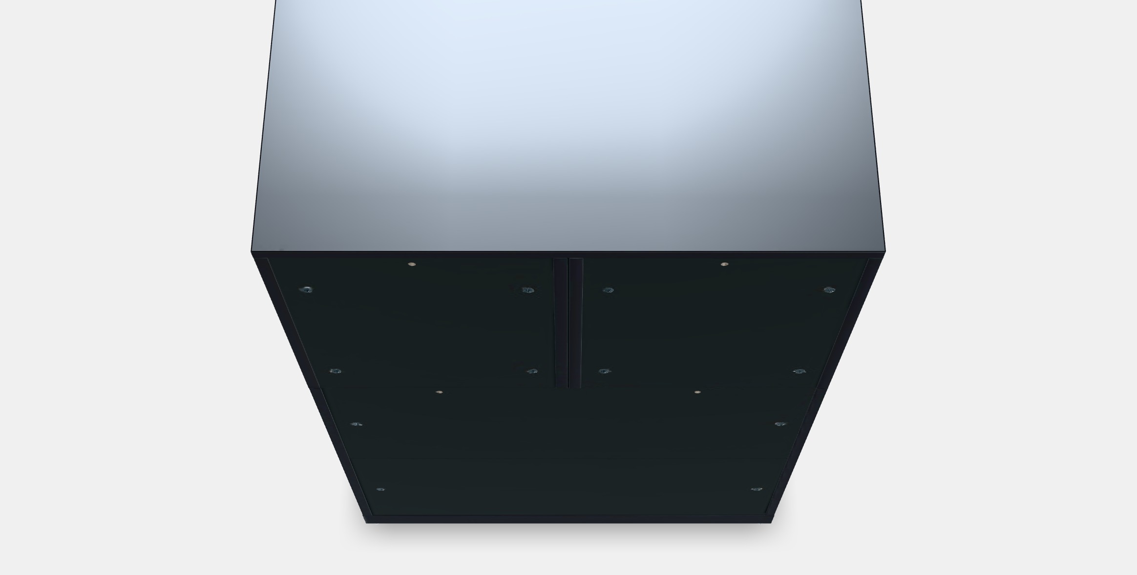 NORDLI Chest of 7 drawers 4 Low-poly 3D model_3