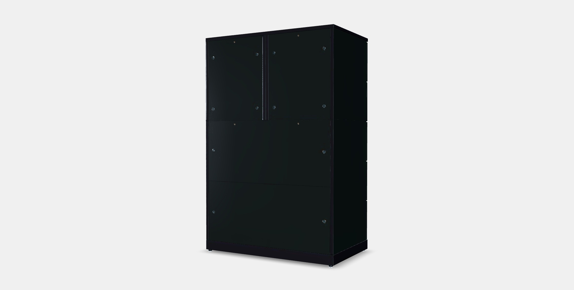 NORDLI Chest of 7 drawers 4 Low-poly 3D model_7