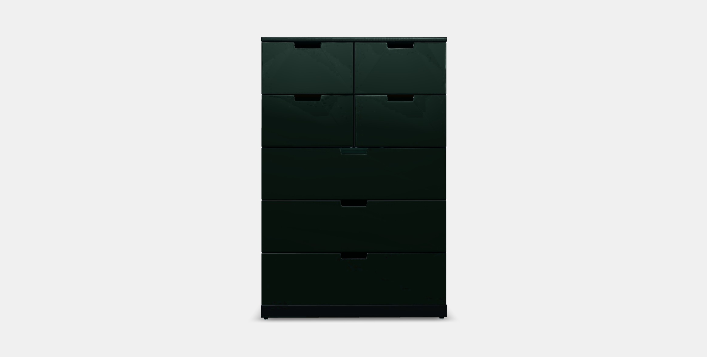 NORDLI Chest of 7 drawers 4 Low-poly 3D model_10