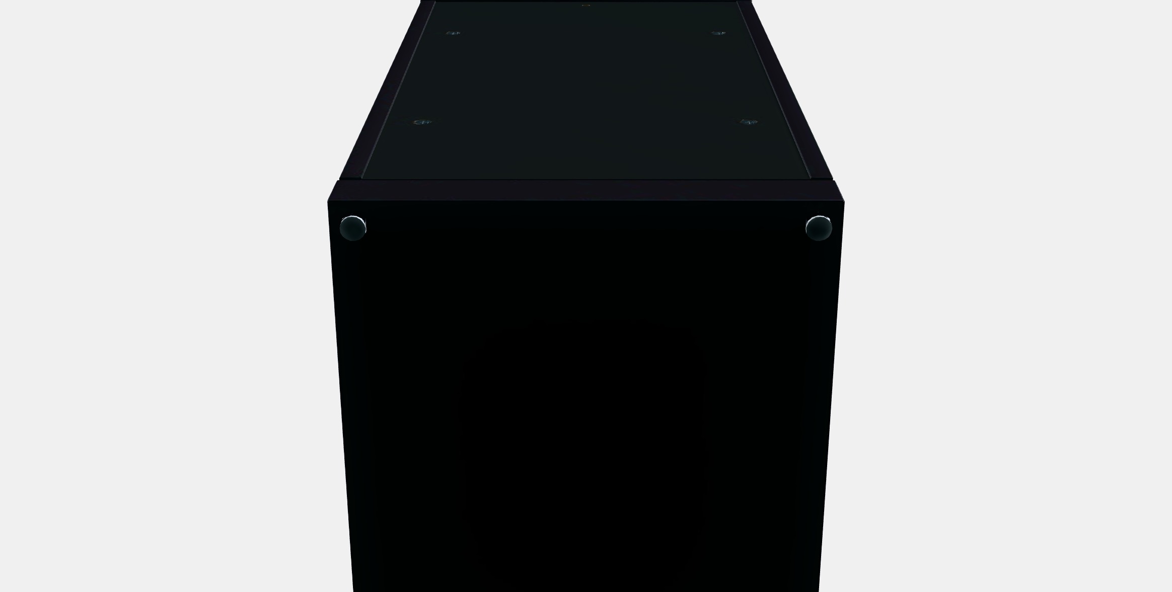 NORDLI Chest of 3 drawers 2 Low-poly 3D model_8