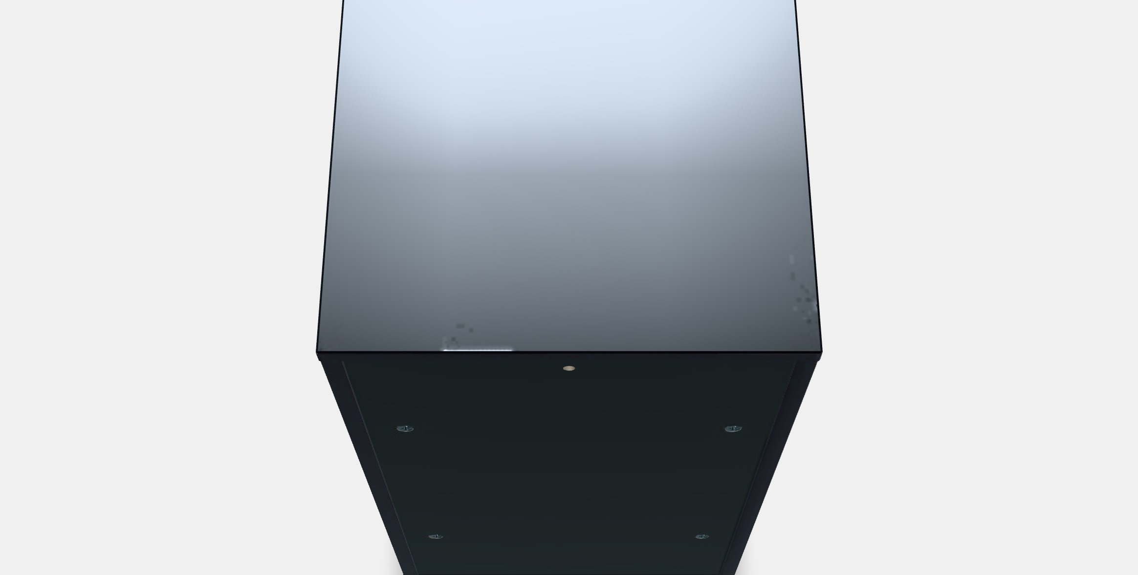 NORDLI Chest of 3 drawers 2 Low-poly 3D model_4