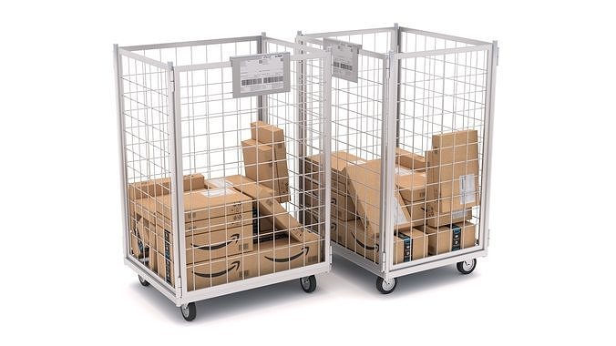 Roll Container 3D model