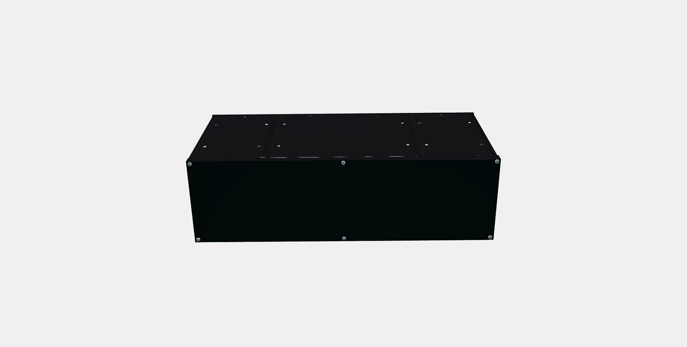 NORDLI Chest of 9 drawers 3 Low-poly 3D model_5