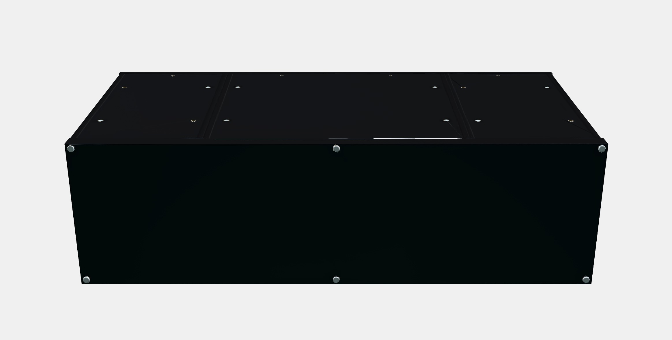 NORDLI Chest of 9 drawers 3 Low-poly 3D model_8